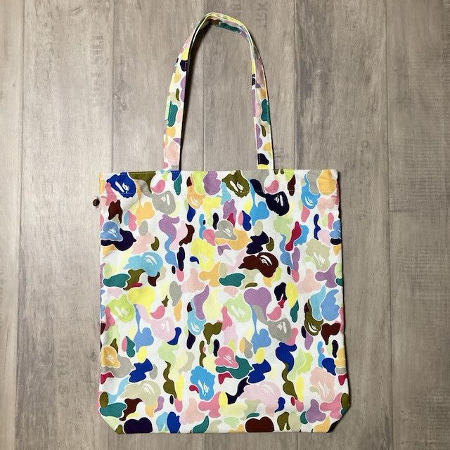 Bape 🔥Vintage🔥 BAPE Multi Camo Tote Bag a bathing ape NIGO Size ONE SIZE - 3 Thumbnail