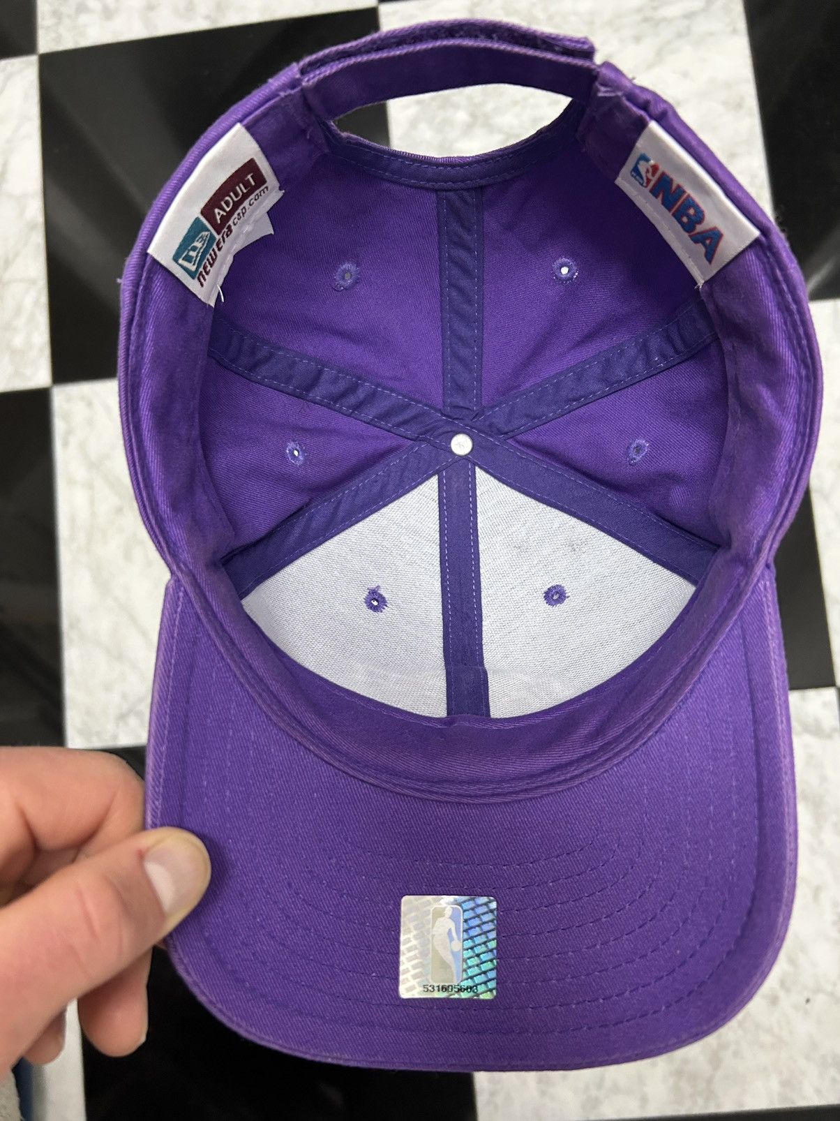NBA Lakers adjustable hat possible vintage Size ONE SIZE - 4 Thumbnail
