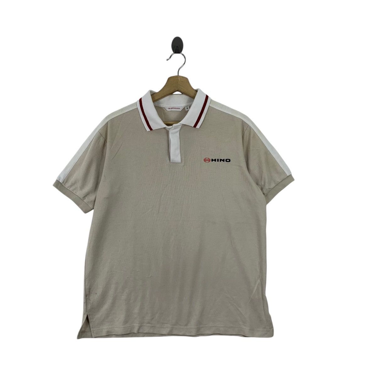 Vintage Vintage HINO MOTORS AUTOMOTIVE Racing Tee Shirt Top Polo Size US M / EU 48-50 / 2 - 1 Thumbnail