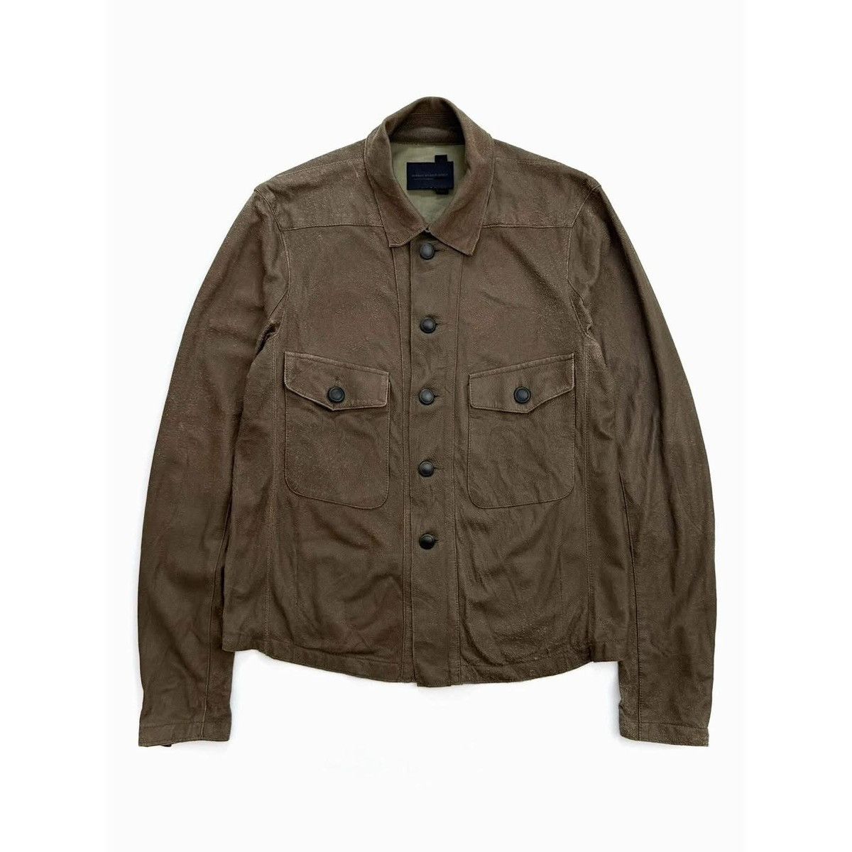 Diesel × Diesel Black Gold Diesel Black Gold Goat Leather Jacket Size US L / EU 52-54 / 3 - 1 Thumbnail