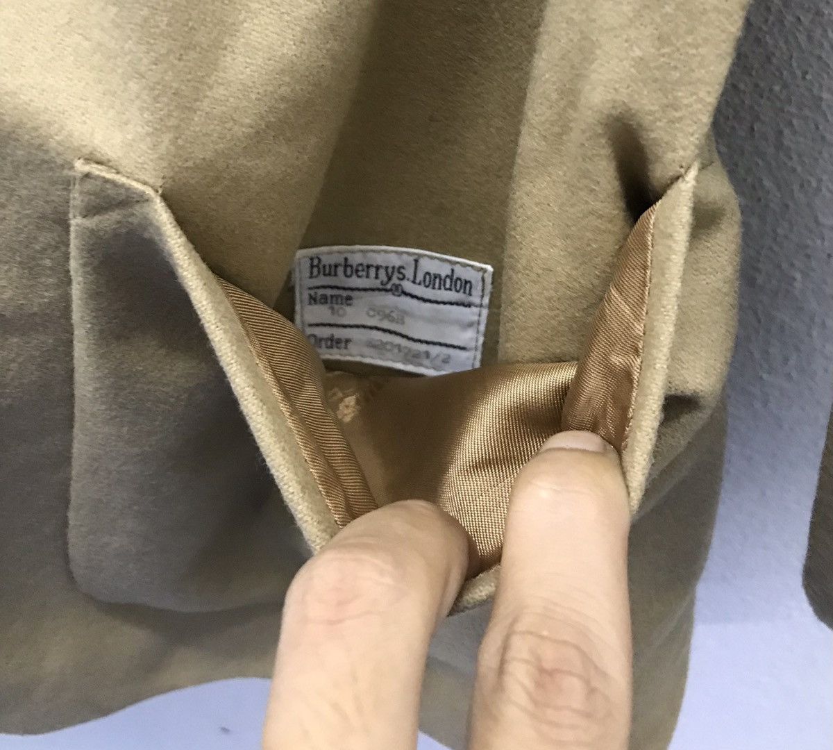Burberry × Vintage Vintage Burberrys Specially Made For Maruzen Tokyo Blazer Size US M / EU 48-50 / 2 - 6 Thumbnail