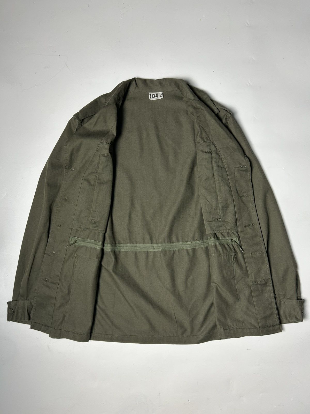 Vintage VINTAGE 80’s FRENCH ARMY JACKET Size US M / EU 48-50 / 2 - 3 Thumbnail