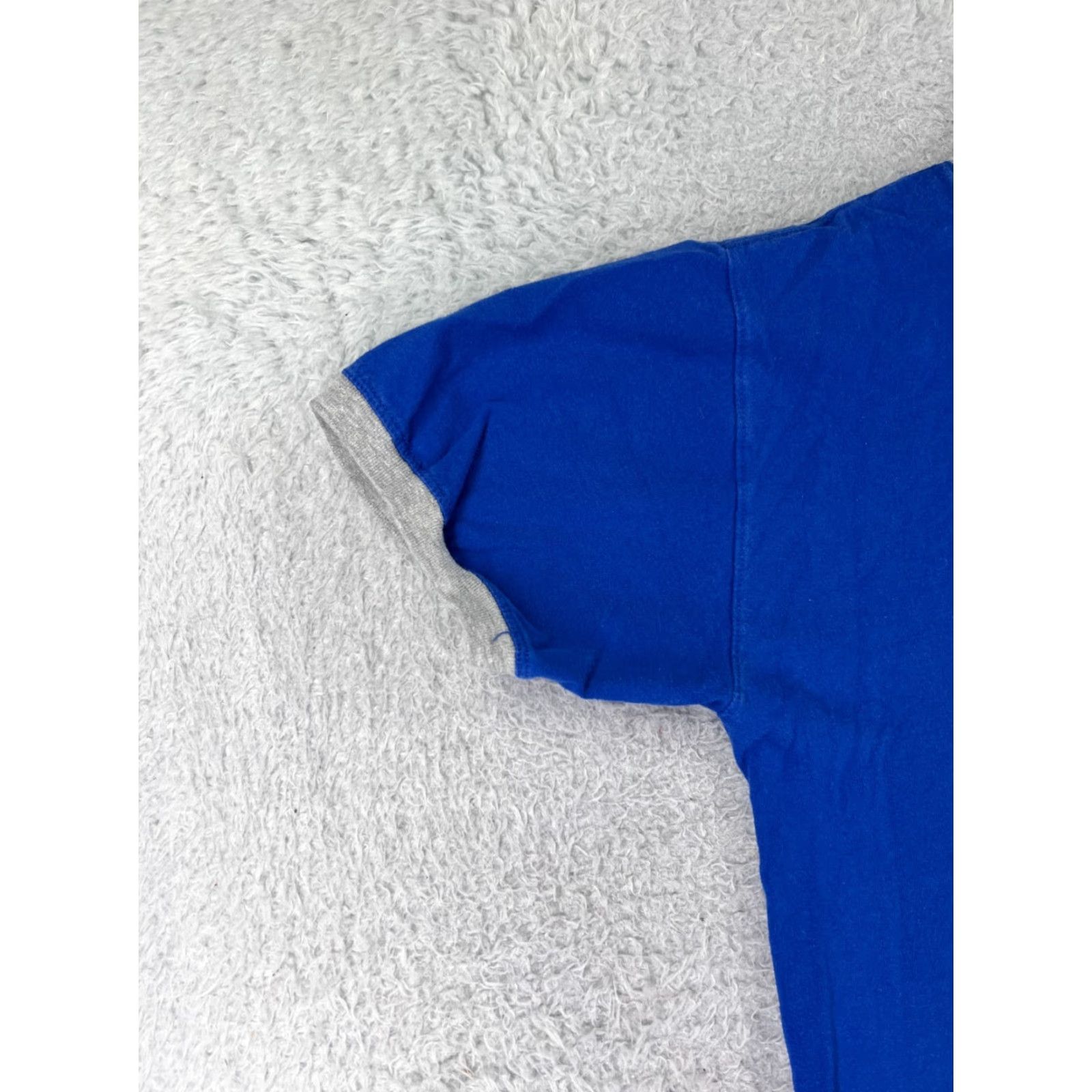 Champion Champion Shirt Mens Small Blue Embroidered Logo Short Sleeve Crew Neck Cotton Size US S / EU 44-46 / 1 - 3 Thumbnail