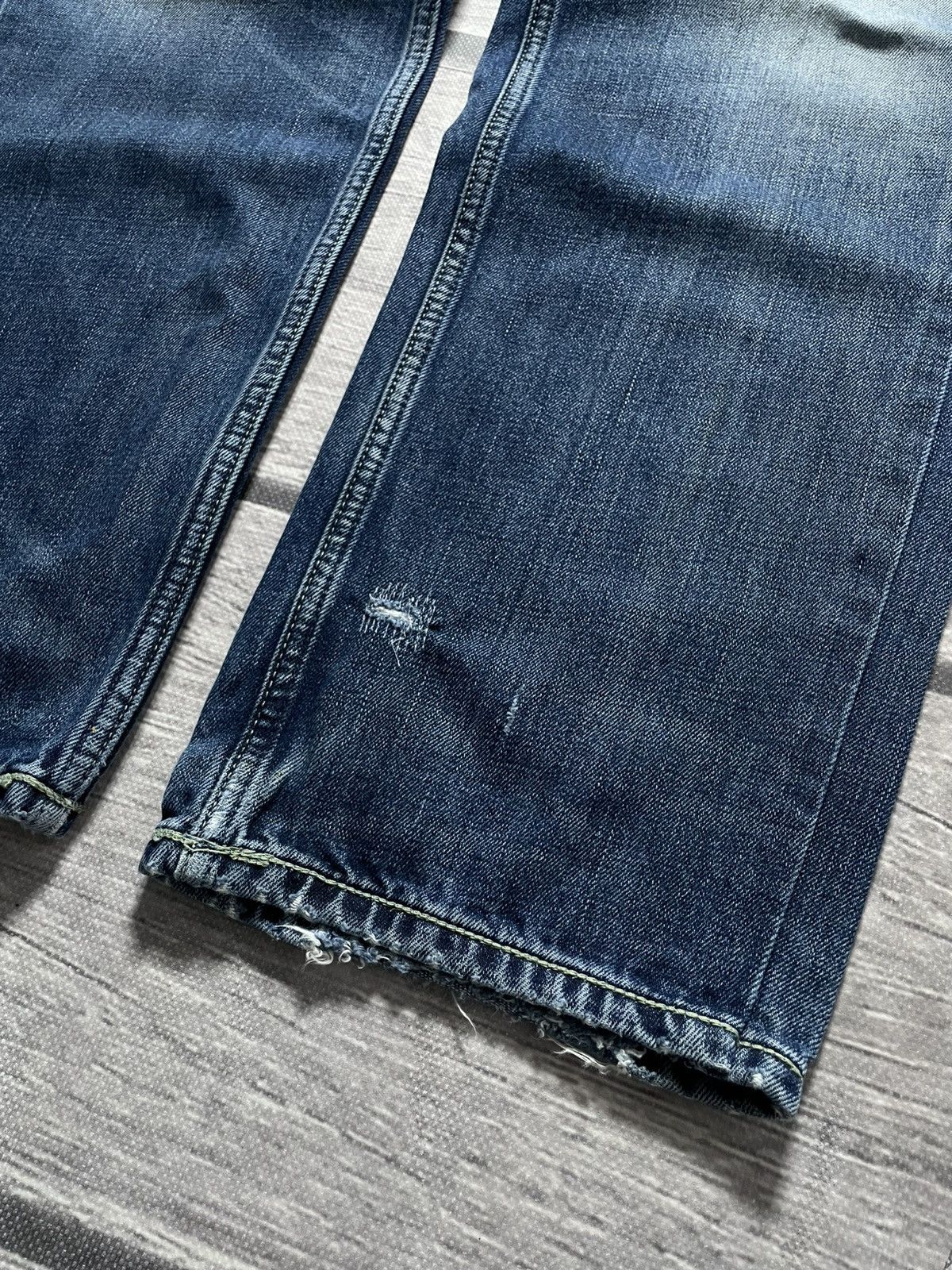 Evisu × Puma Evisu x Puma baggy distressed vintage y2k jeans Size US 34 / EU 50 - 6 Thumbnail
