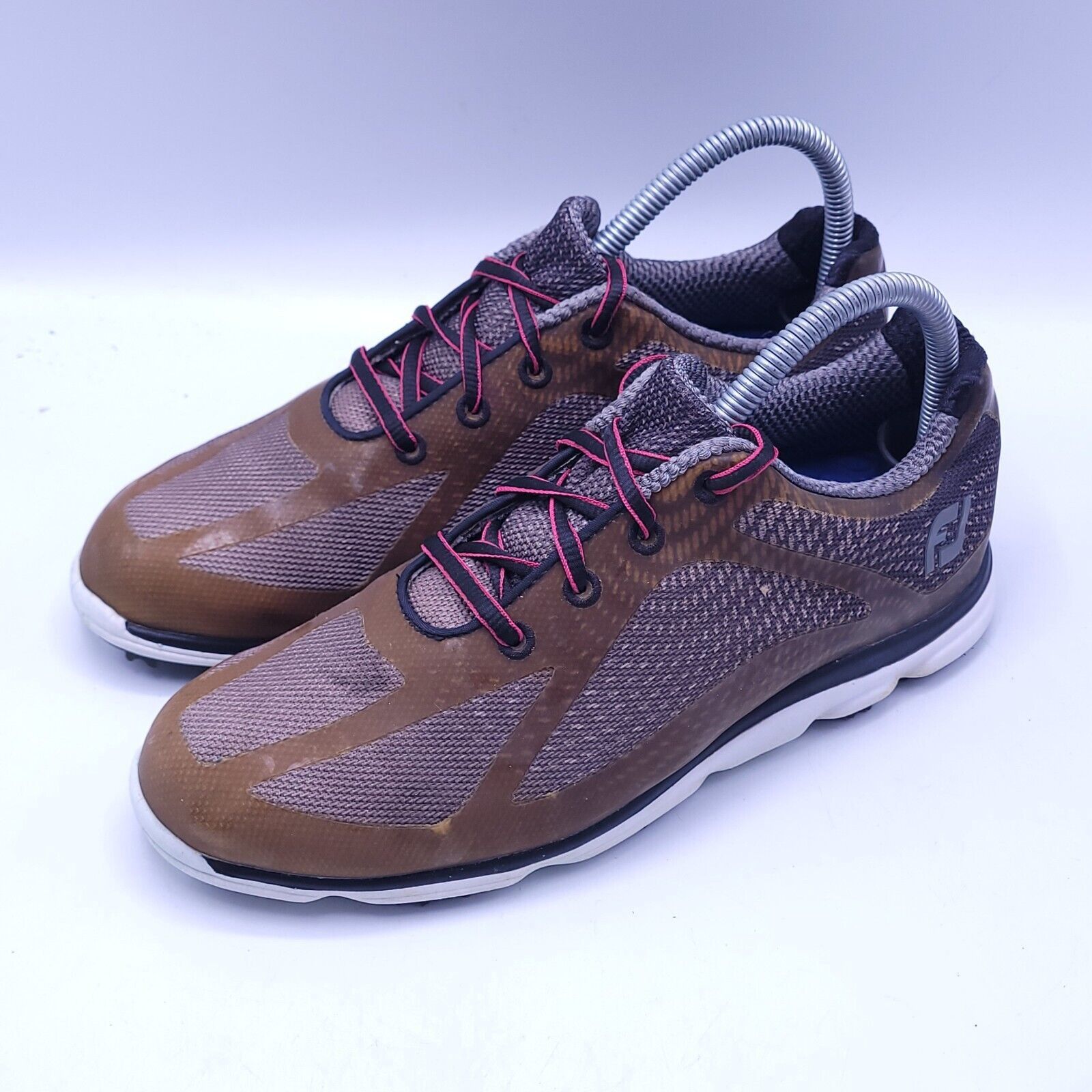 Footjoy Footjoy Empower US Golf Shoe Womens Size 8 98003 Pink Black Size US 8 / IT 38 - 1 Thumbnail