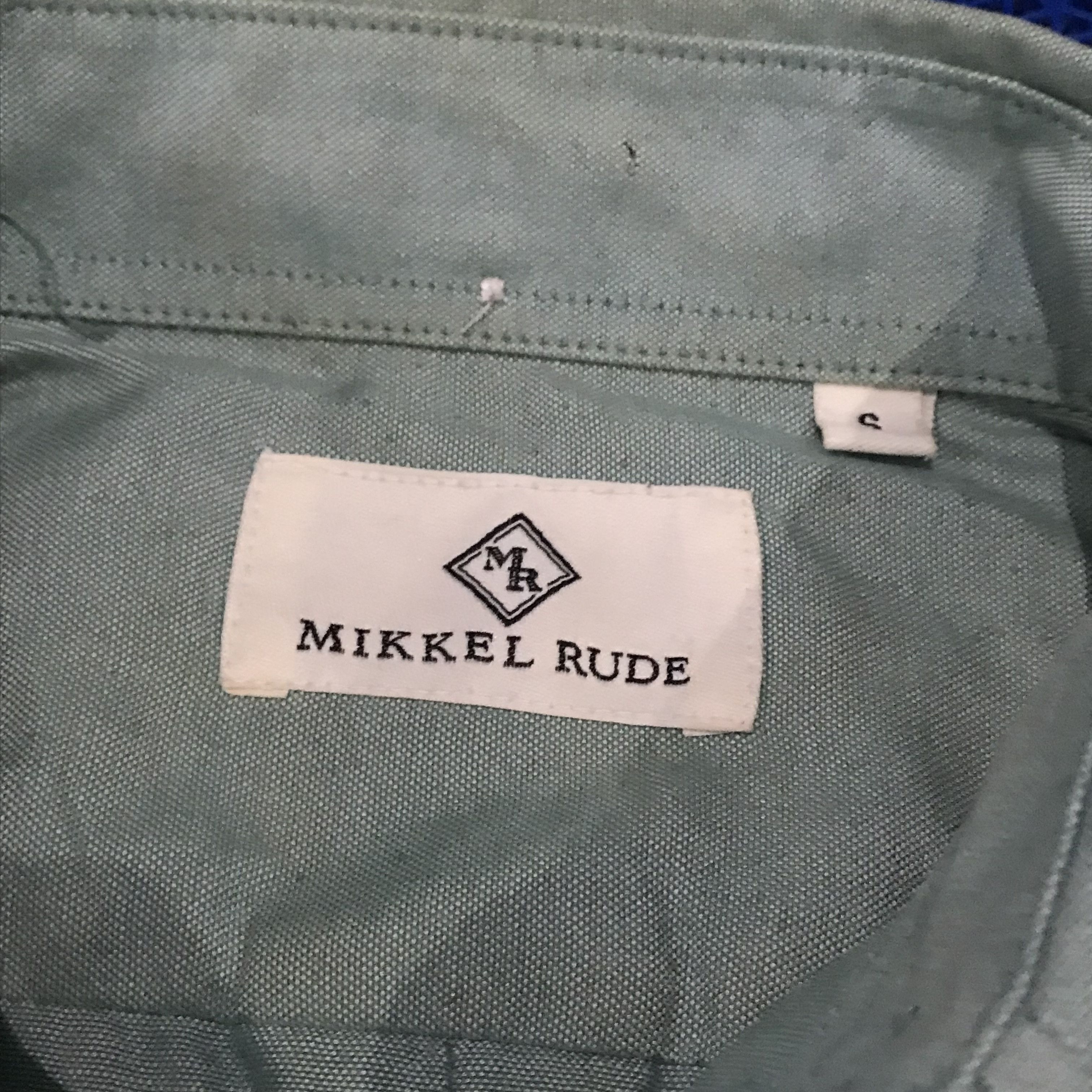 Vintage Vintage Mikkel Rude British Trimfit oxford Long Sleeves Size US S / EU 44-46 / 1 - 8 Thumbnail