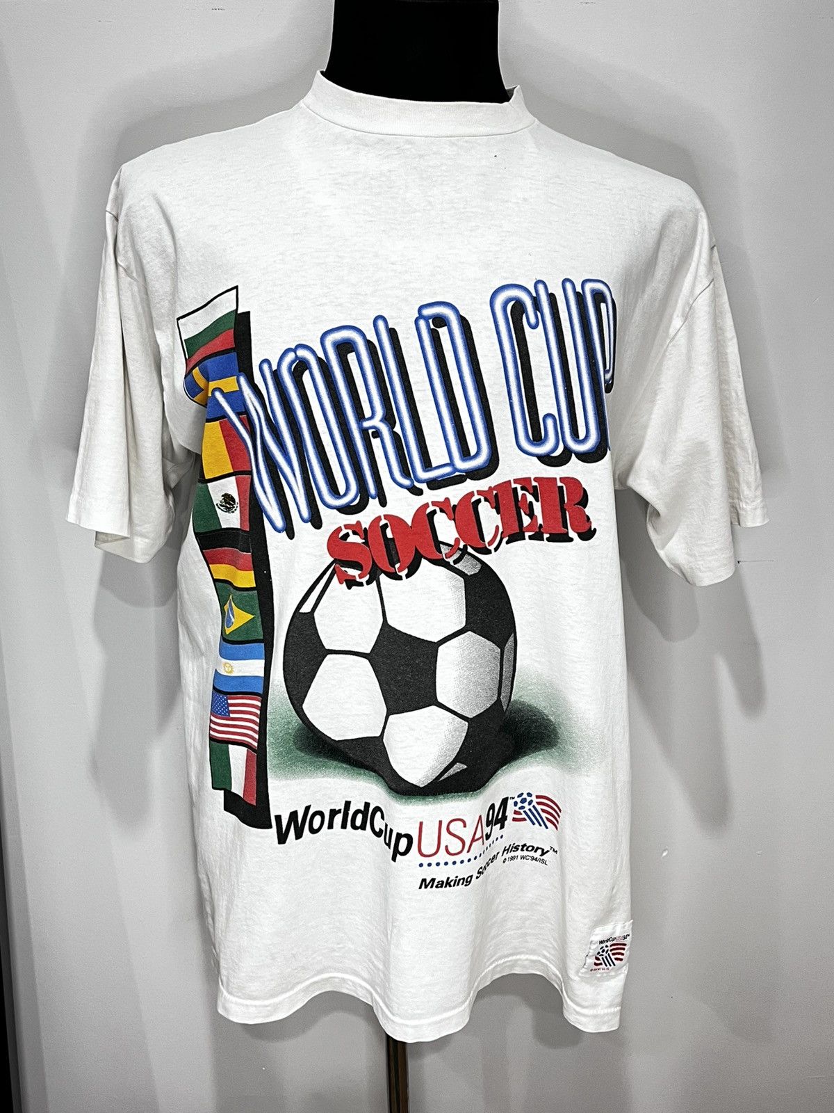 Other Vintage World Cup USA 94 Tee Size US XL / EU 56 / 4 - 1 Thumbnail