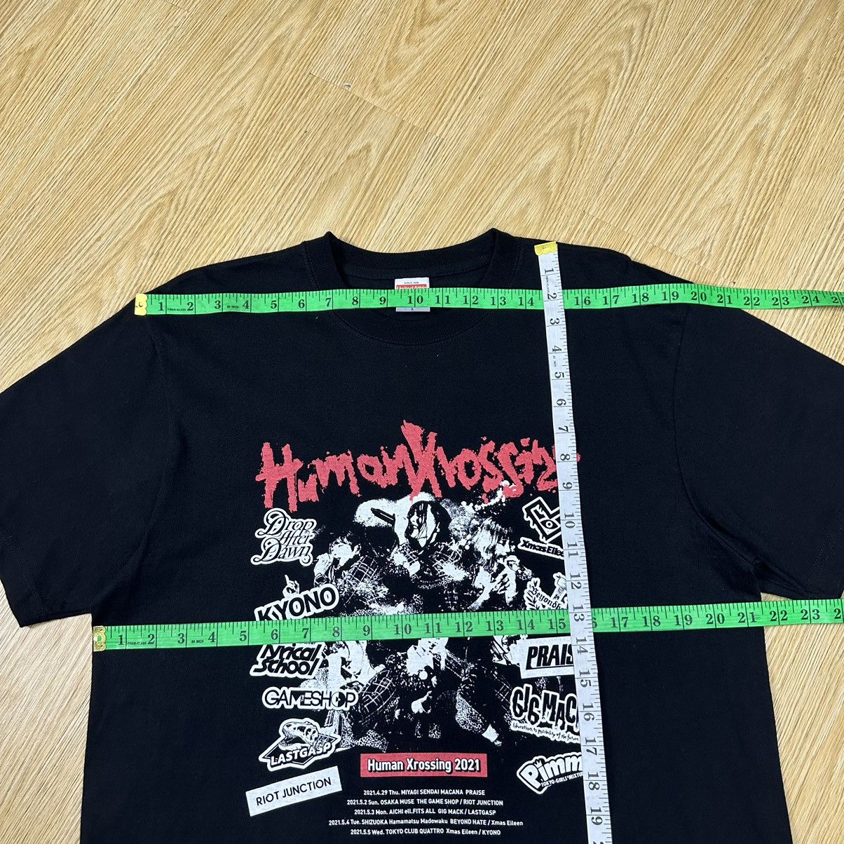Band Tees Human Xrossing 2021 Rock Metal Band Tour Visual Kei A832 Size US L / EU 52-54 / 3 - 5 Thumbnail