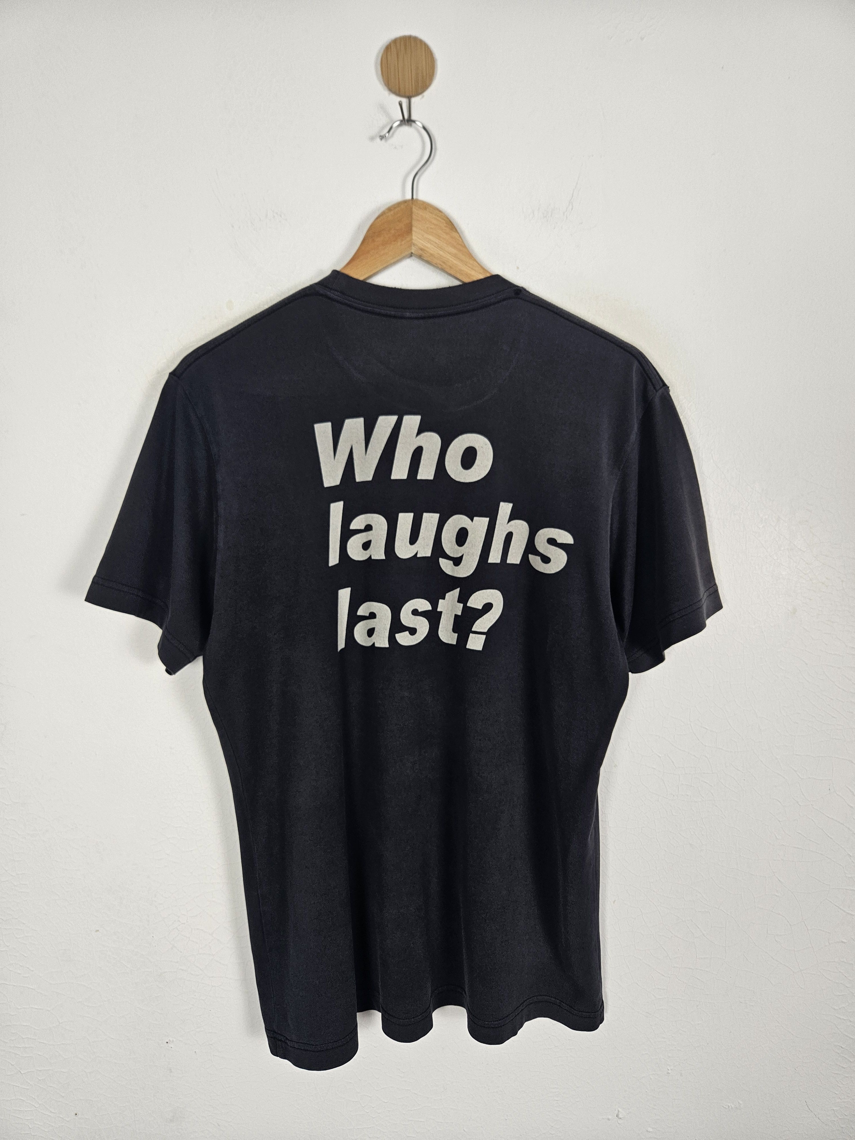 Barbara Kruger Barbara Kruger Who Laugh Last pop art Shirt Size US L / EU 52-54 / 3 - 2 Thumbnail