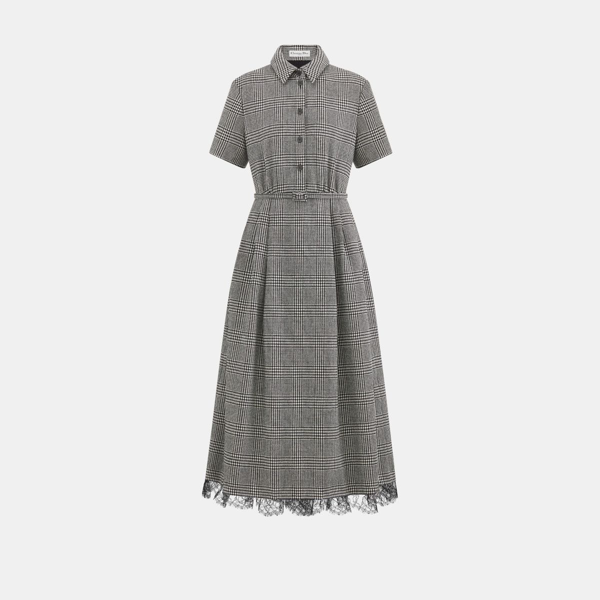 image of Dior O1Bcso1Str0524 Dress In Black & White in Black/White, Women's (Size Medium)
