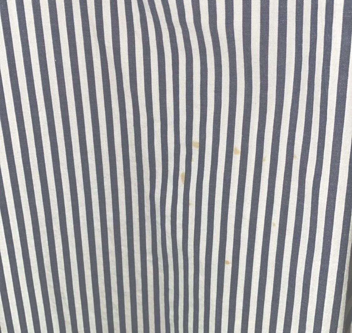 Michael Kors MICHAEL KORS STRIPED HALF ZIP 3/4 SLEEVE TOP BLOUSE Size M / US 6-8 / IT 42-44 - 15 Thumbnail