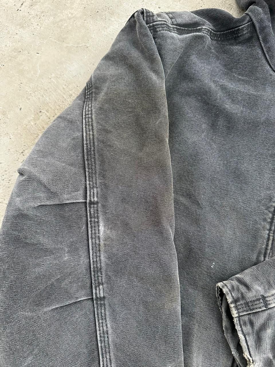 Carhartt × Vintage Vintage Carhartt hooded jacket faded black Size XL / US 12-14 / IT 48-50 - 9 Thumbnail