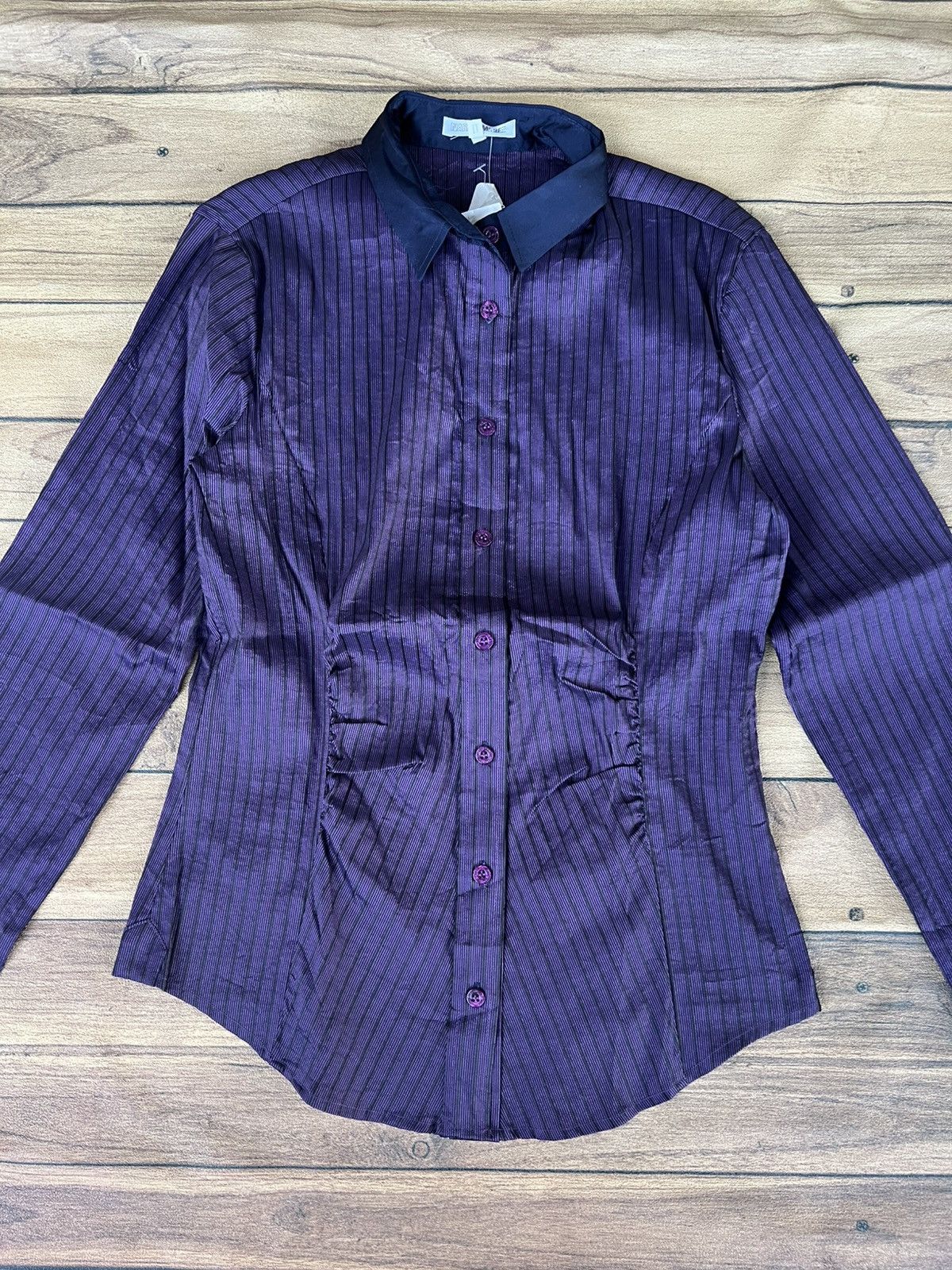 Vintage Vintage Naracamicie buttonshirt wit price tag Size M / US 6-8 / IT 42-44 - 2 Thumbnail