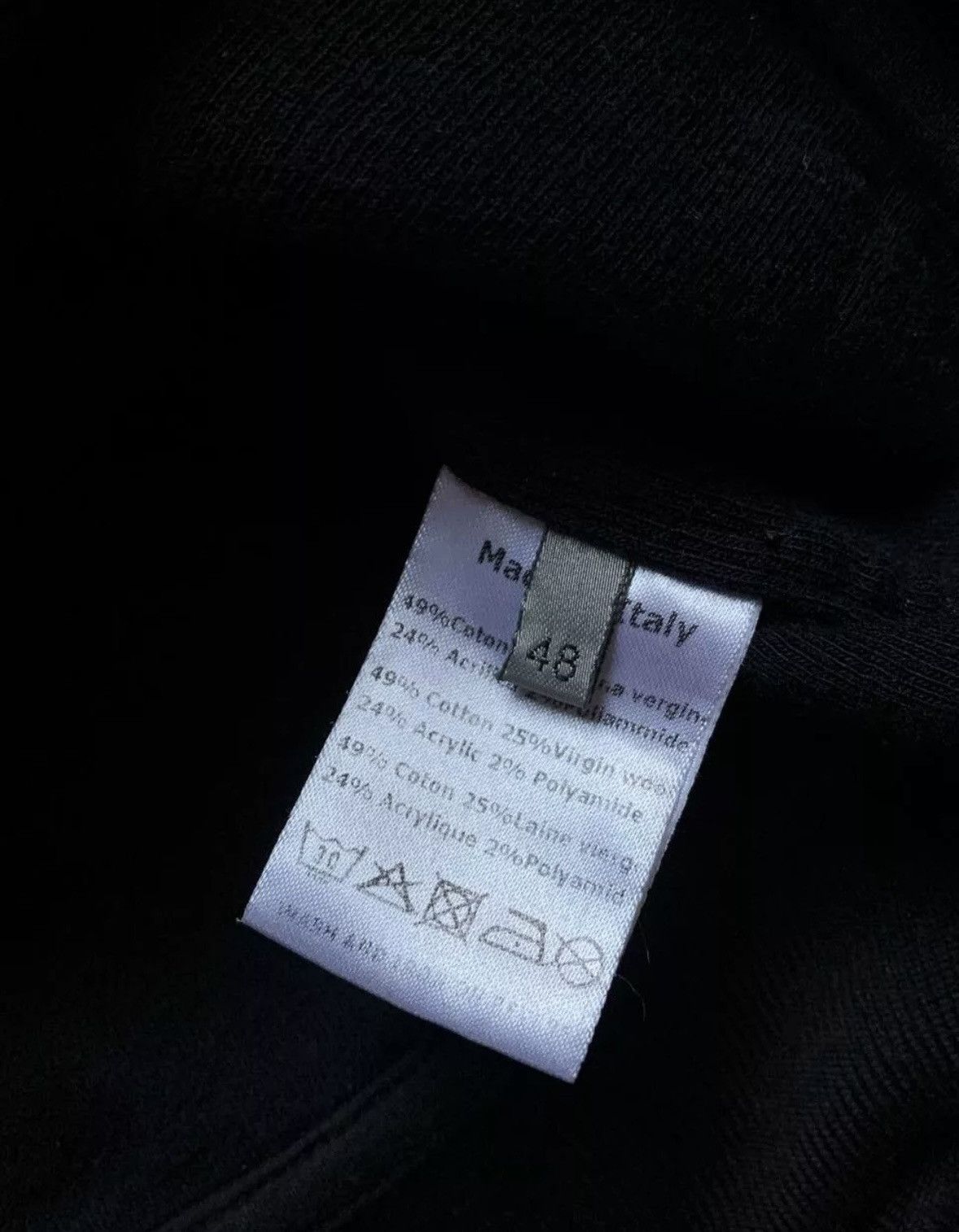 Dior × Japanese Brand Vintage Dior Homme Bee Logo Black Luxury Size US M / EU 48-50 / 2 - 4 Thumbnail