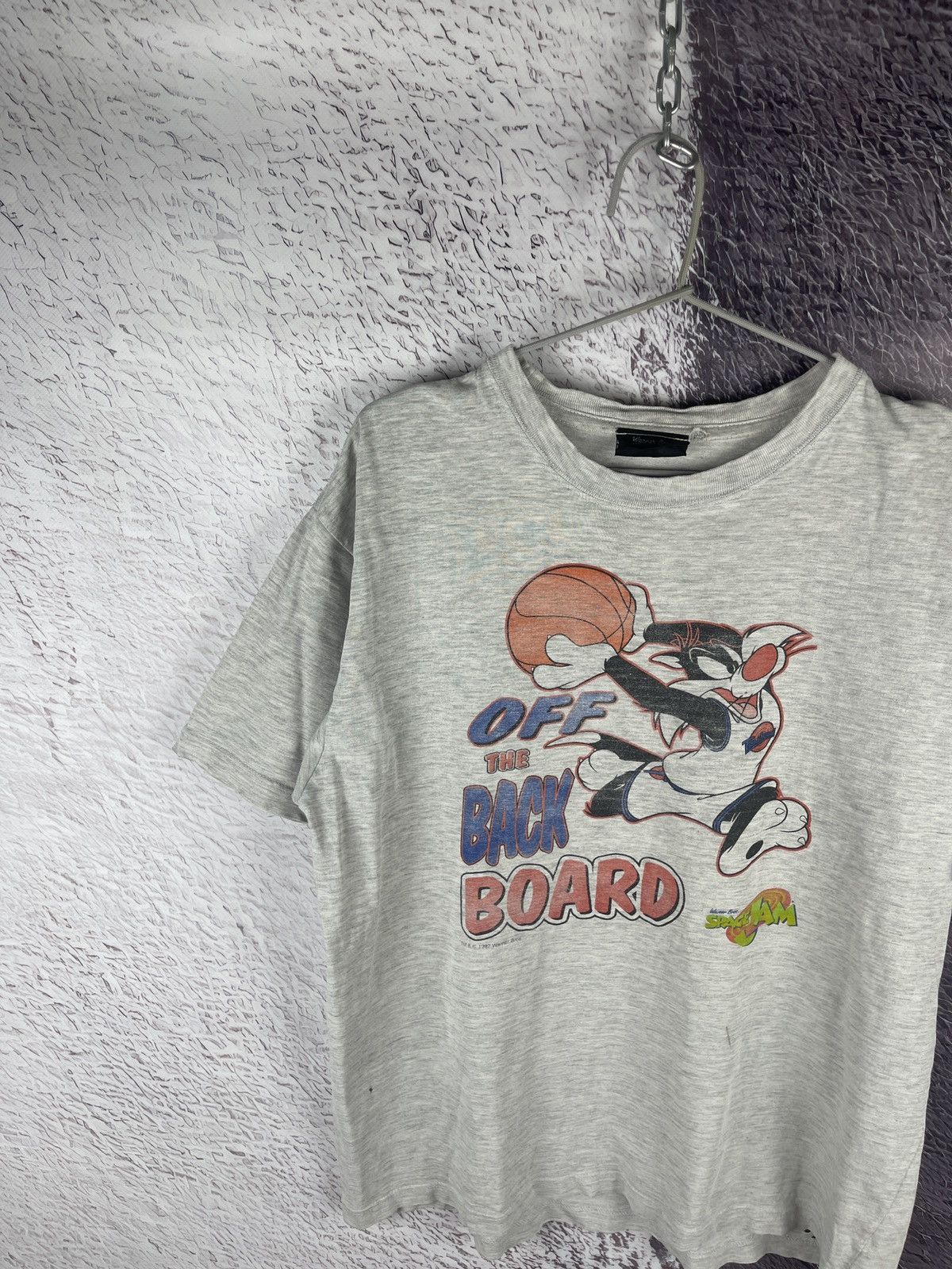 Vintage Space Jam vintage 1997 off the back board Warner bros tee Size US L / EU 52-54 / 3 - 2 Thumbnail