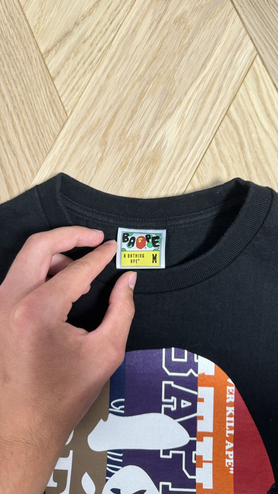 Bape A Bathing Ape tee (Bape) Size US M / EU 48-50 / 2 - 2 Thumbnail