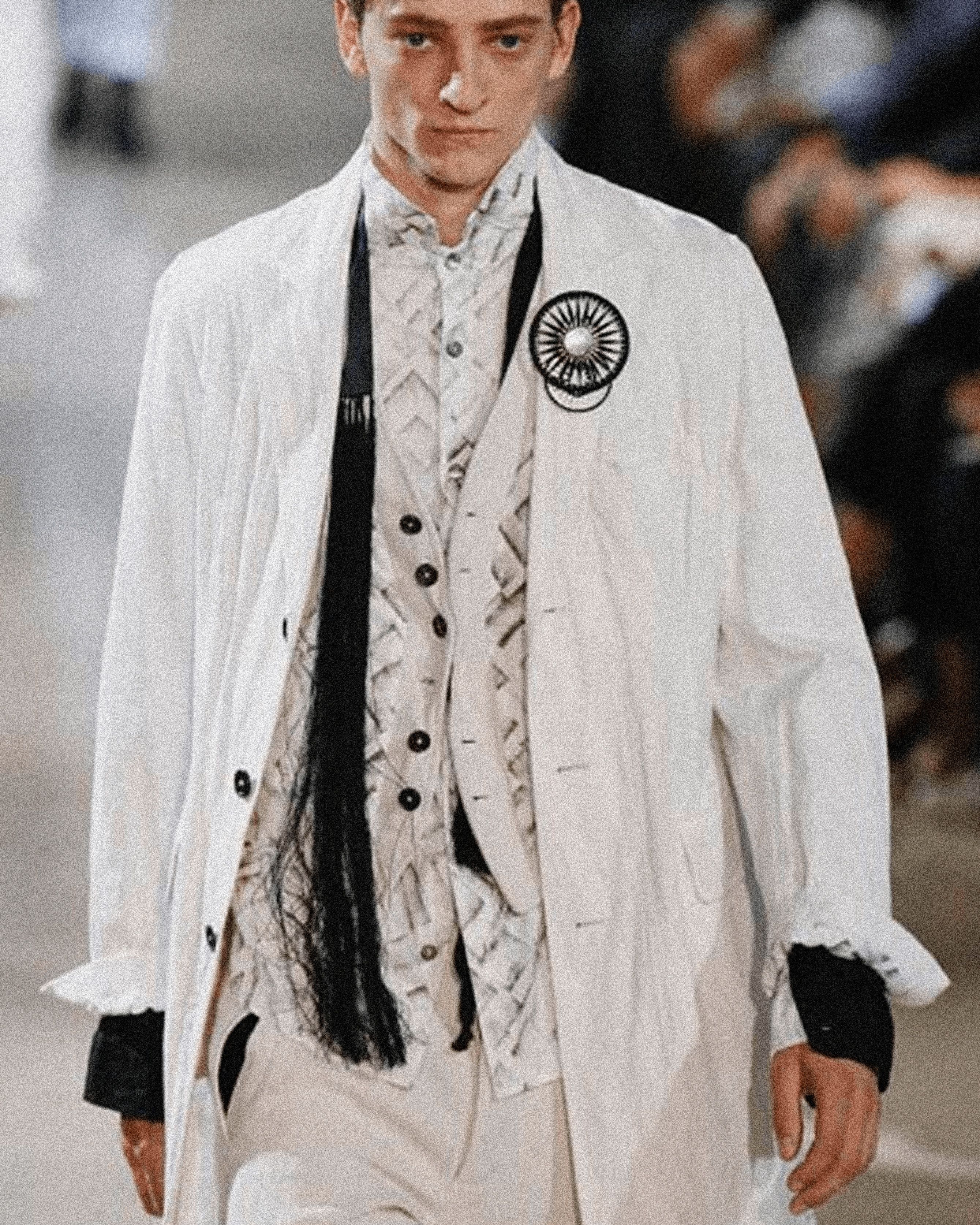Ann Demeulemeester Ann Demeulemeester Overprint Waistcoat Vest Size US S / EU 44-46 / 1 - 10 Thumbnail