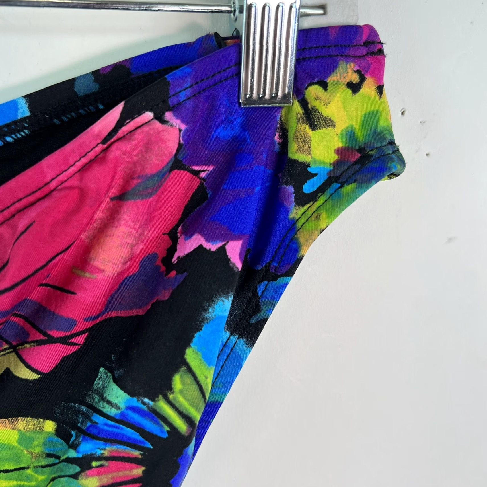 Apt. 9 NEW Apt 9 Womens Swimsuit Bottoms Bikini Lined Floral Multicolor Size 16 Size 38" / US 16 / IT 52 - 5 Thumbnail