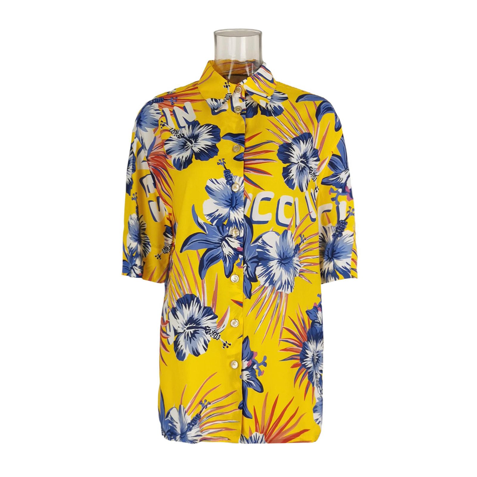 Gucci Gucci Floral Button Up Shirt Size 38 Size XS / US 0-2 / IT 36-38 - 1 Thumbnail