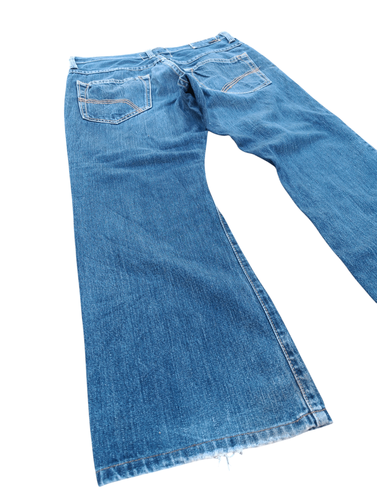 Japanese Brand × Vintage Vintage 🔥 Japanese Brand Walking Jumper 6 Baggy Denim Size US 35 - 18 Thumbnail