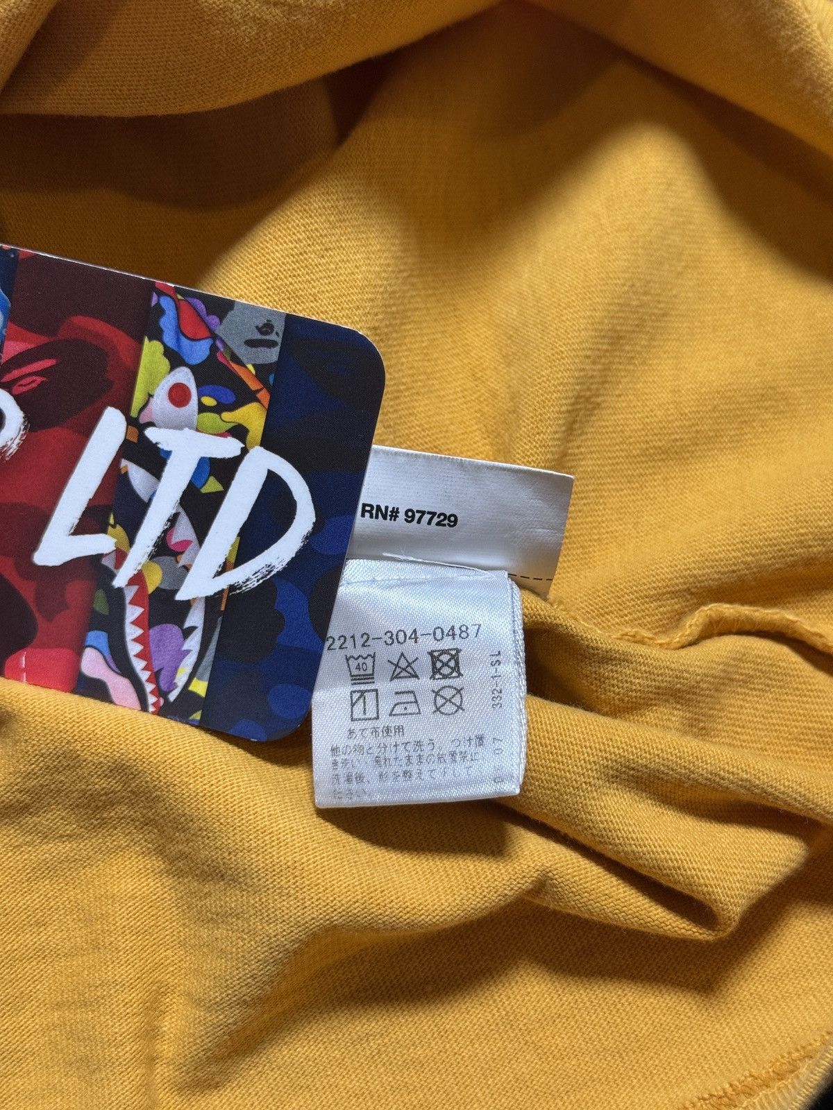 Chrome Hearts Chrome Hearts Mustard Yellow Script Logo Tee Size US L / EU 52-54 / 3 - 7 Thumbnail