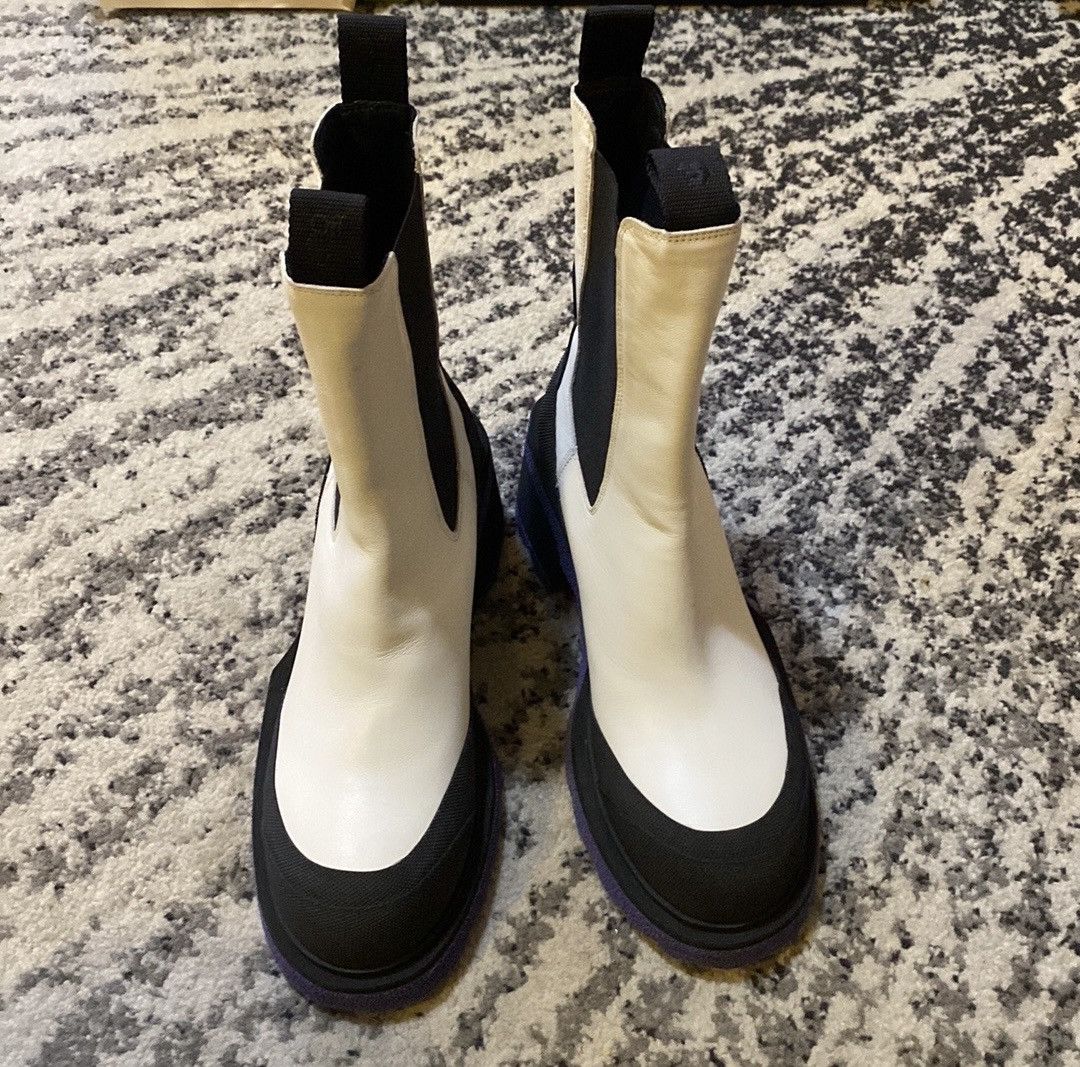 Off-White OFF-WHITE Sponge Sole Chelsea Boot - White Violet size 39 Size US 9 / IT 39 - 3 Thumbnail