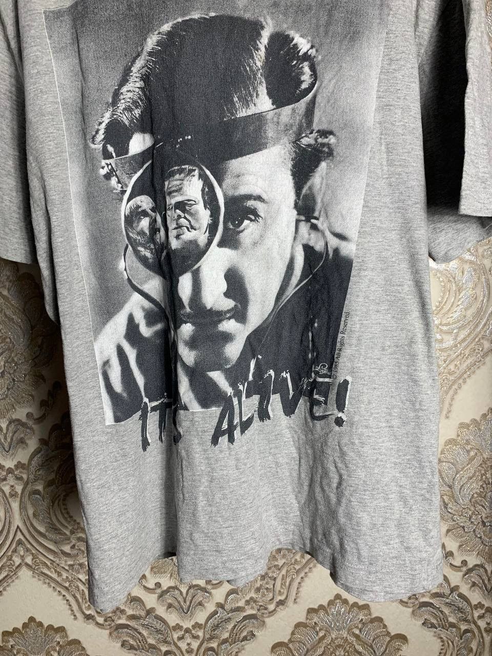 Cartoon Network × Vintage VERY RARE FRANKENSTEIN 1985 T-SHIRT IT’S ALIVE MOVIE T-SHIRT Size US XXL / EU 58 / 5 - 3 Thumbnail