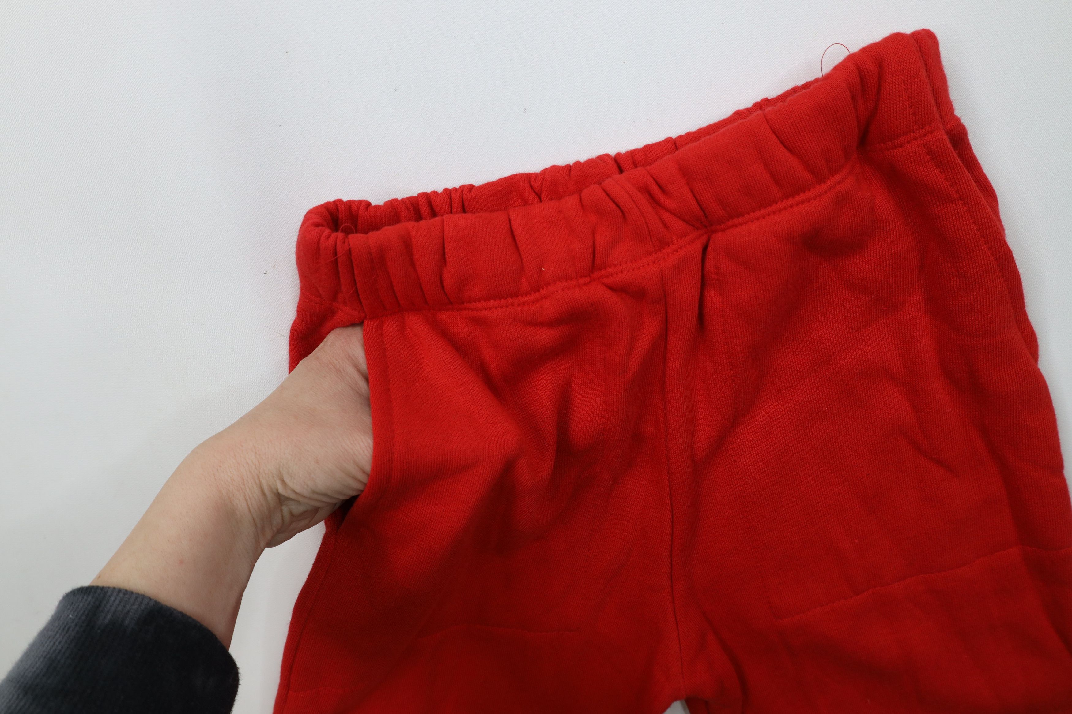 Vintage Vintage 90s Streetwear Sweatpants Joggers Pants Red USA Size US 32 / EU 48 - 6 Thumbnail