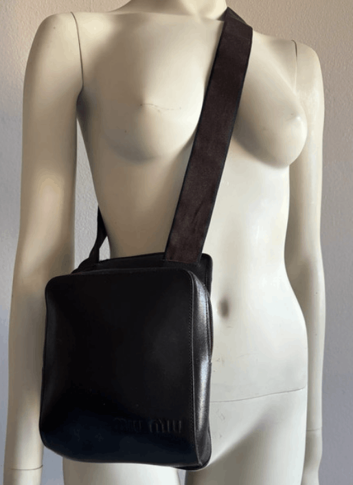 Miu Miu Miu Miu Bag Leather Shoulder Sport 1999 Hand Red Tab EX0021 Size ONE SIZE - 1 Thumbnail