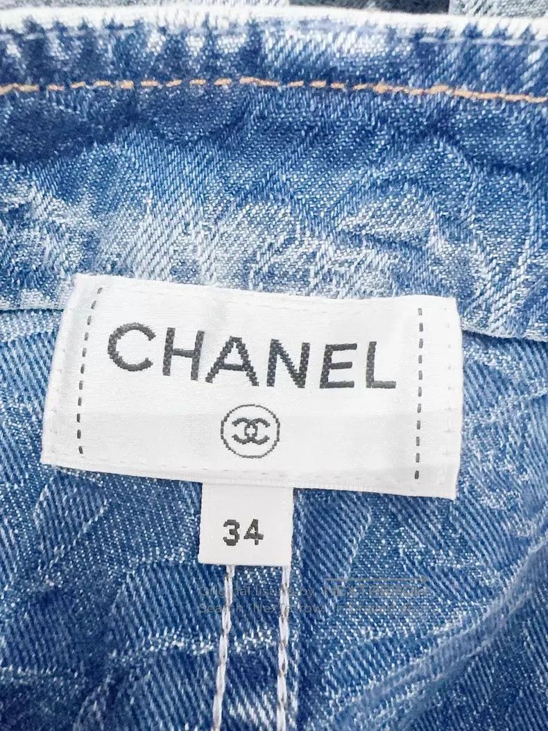 Chanel Chanel 23p camelia jeans Size 42" / US 20 - 5 Thumbnail