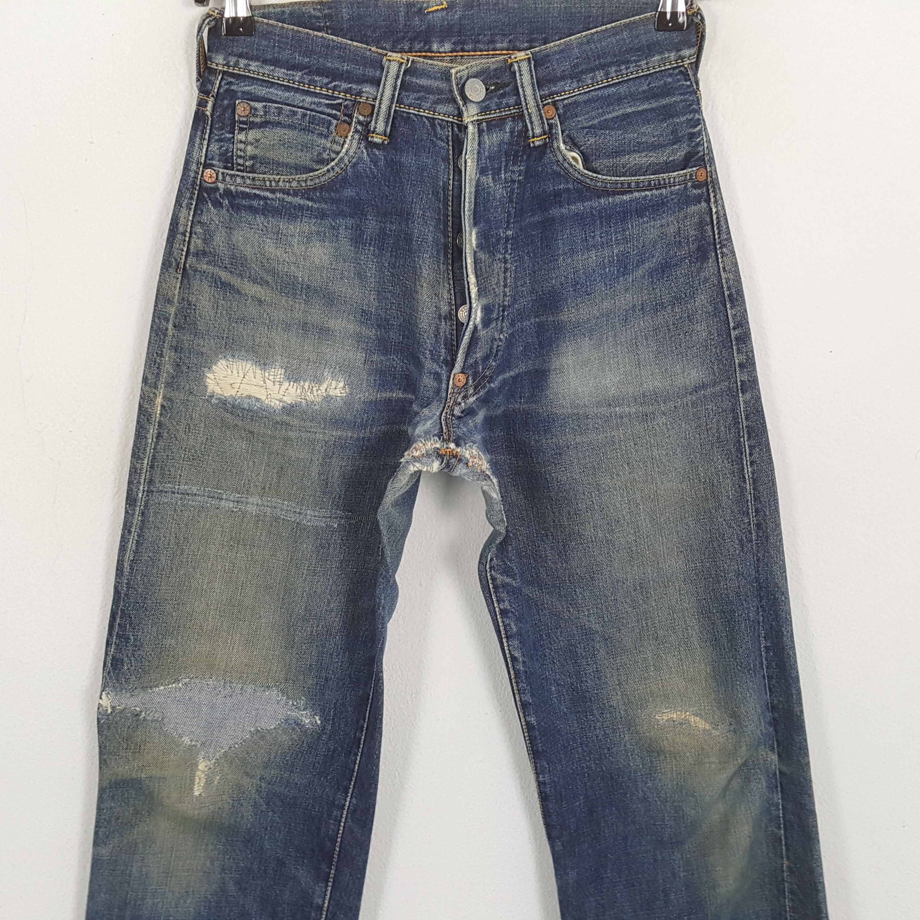 Evisu EVISU Japanese Brand Streetwear Custom Daicock Jeans Size US 26 / EU 42 - 5 Thumbnail