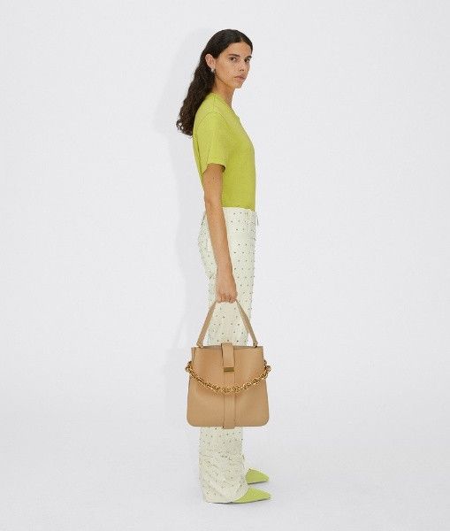 Bottega Veneta o1loc1c0824 Size: OS / Mount in Beige Size ONE SIZE - 5 Thumbnail