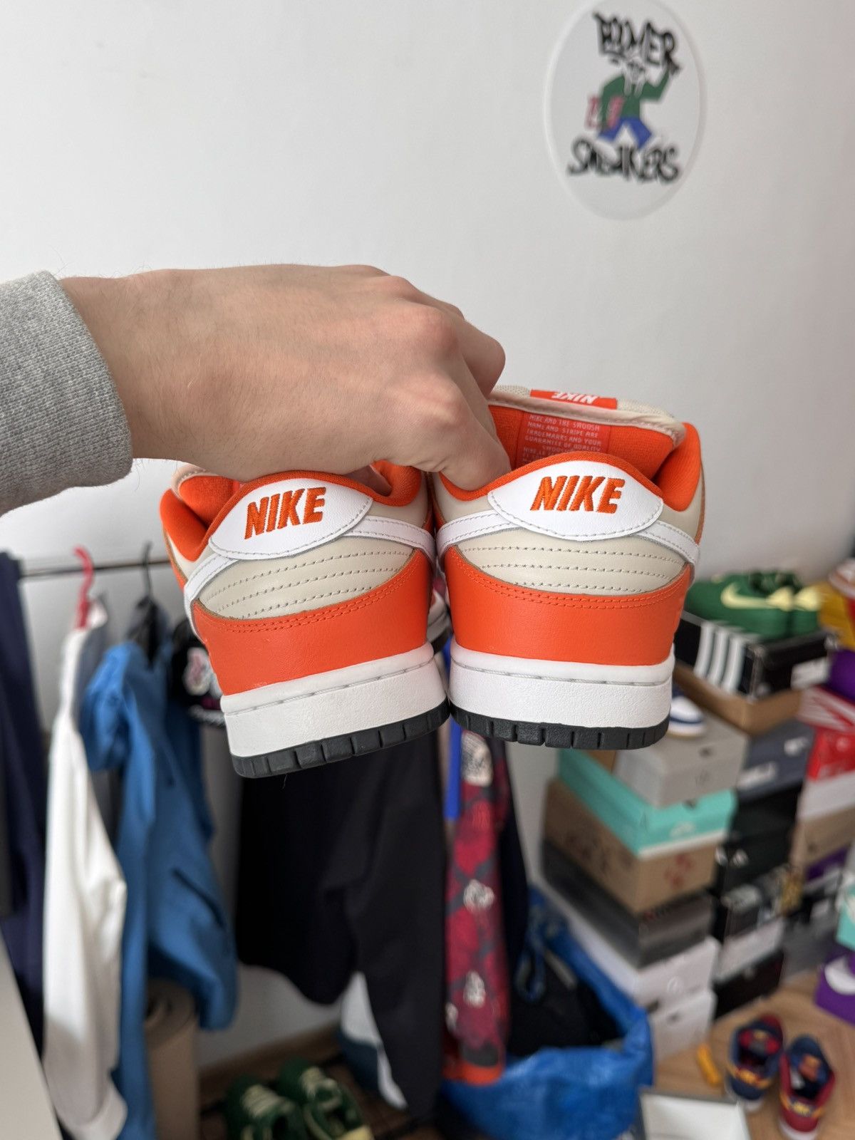 Nike VNDS! 2016 Nike SB Dunk Low Orange Box Size US 8 / EU 41 - 5 Thumbnail