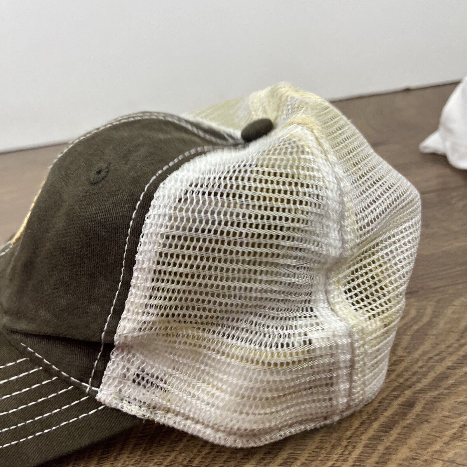 Timberland Timberland Tan Brown Hat Adjustable Adult Size Hat Brown Cap Size ONE SIZE - 7 Thumbnail