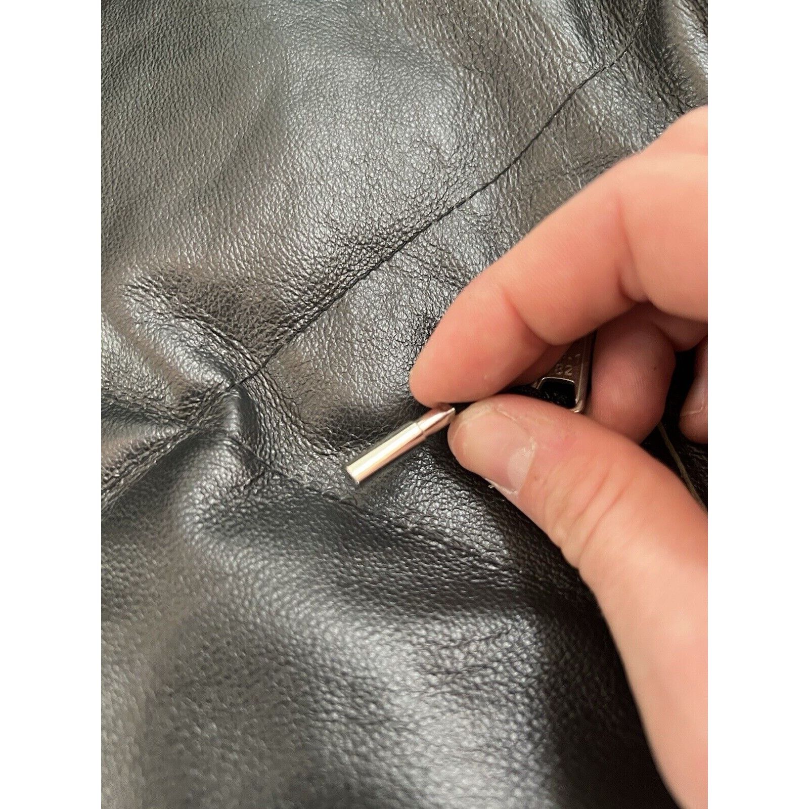 Nike Rare Unreleased Sample Nike Leather Parka Air Force 20 Year Size US L / EU 52-54 / 3 - 16 Thumbnail