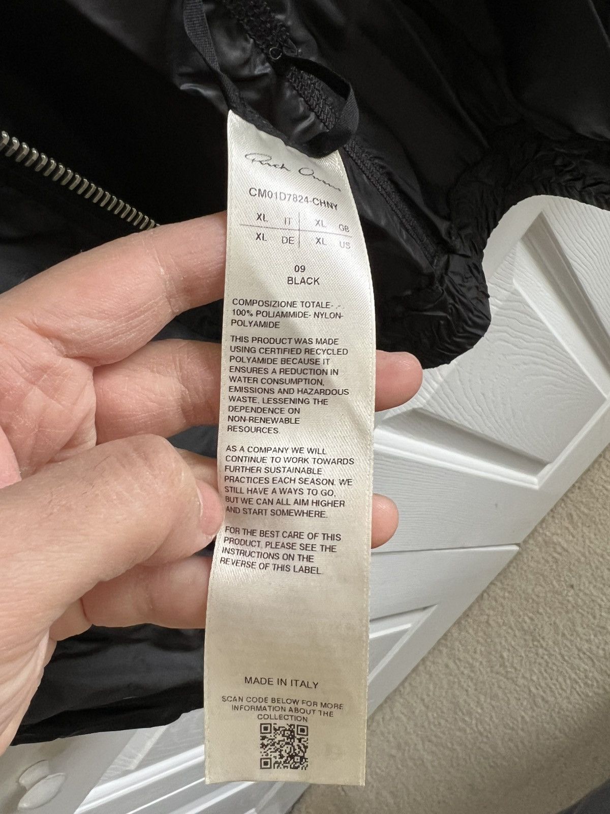 Champion × Rick Owens Rick Owens Champion Mountain Jacket size XL Size US XL / EU 56 / 4 - 9 Thumbnail