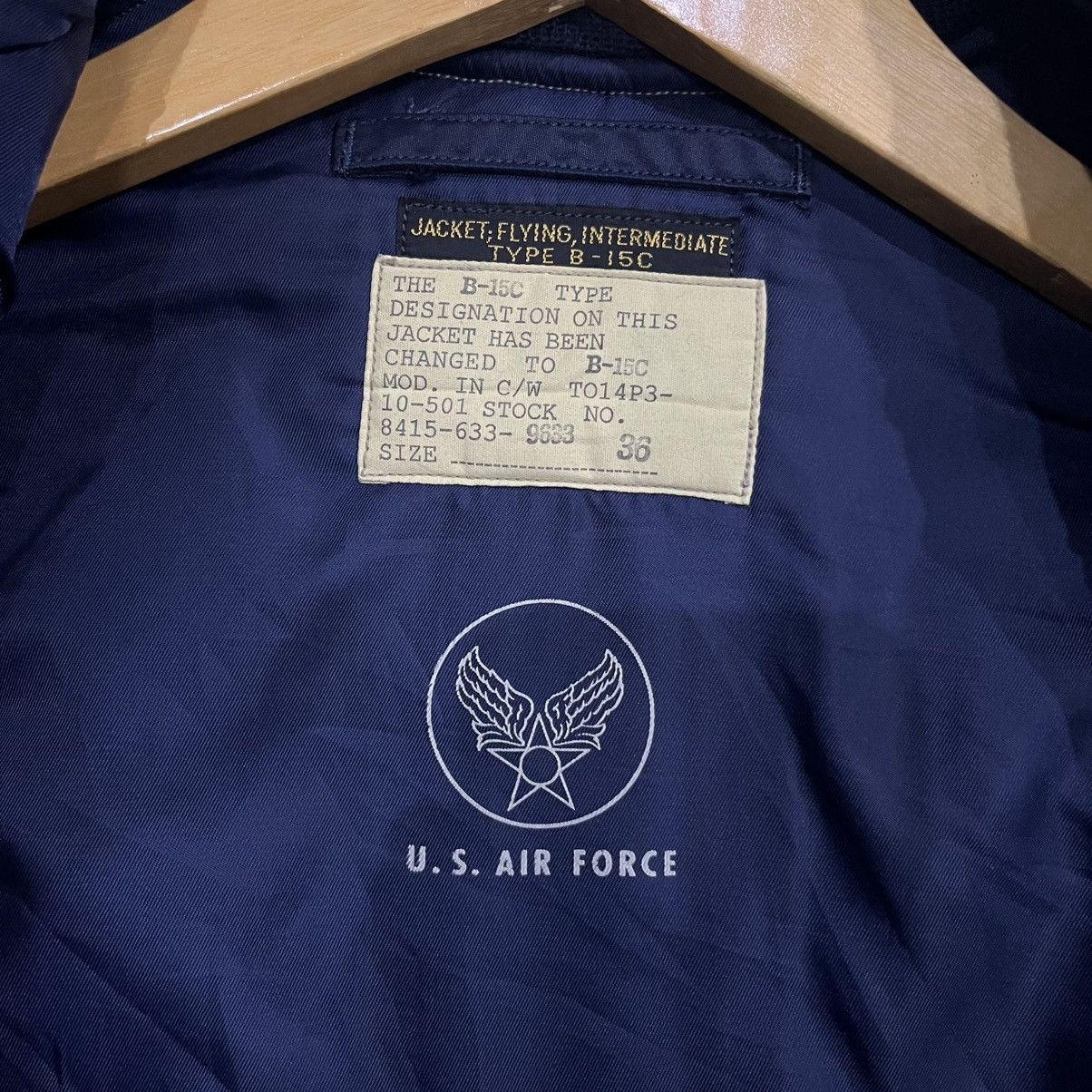 Buzz Rickson's × Vintage Vintage Buzz Ricksons B-15C Military Bomber Jacket Size US M / EU 48-50 / 2 - 8 Thumbnail