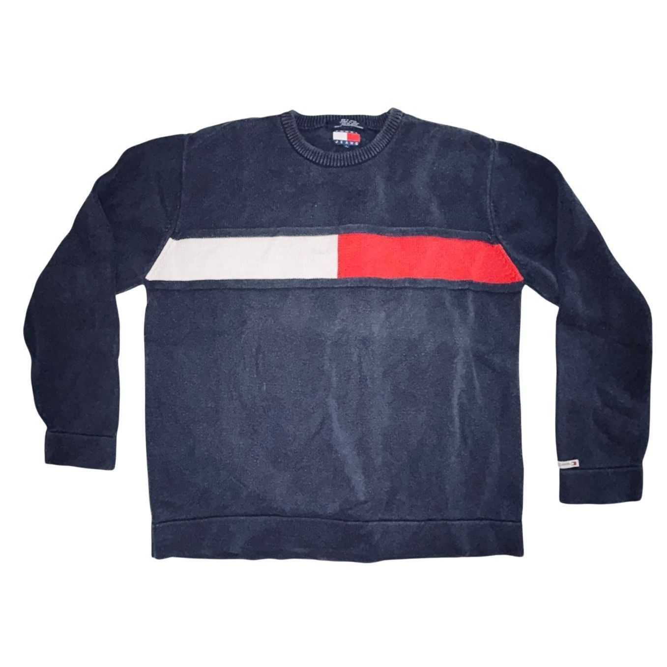 Tommy Hilfiger Vintage Mens Tommy Hilfiger - Tommy Jeans Sweater Size L Size US L / EU 52-54 / 3 - 2 Thumbnail