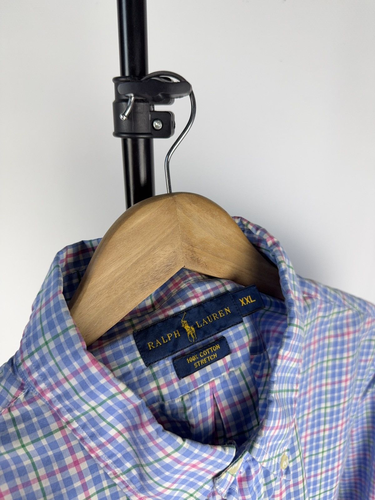 Polo Ralph Lauren × Vintage Vintage 00s Oxford Polo Ralph Lauren Plaid Shirt Size US XL / EU 56 / 4 - 3 Thumbnail