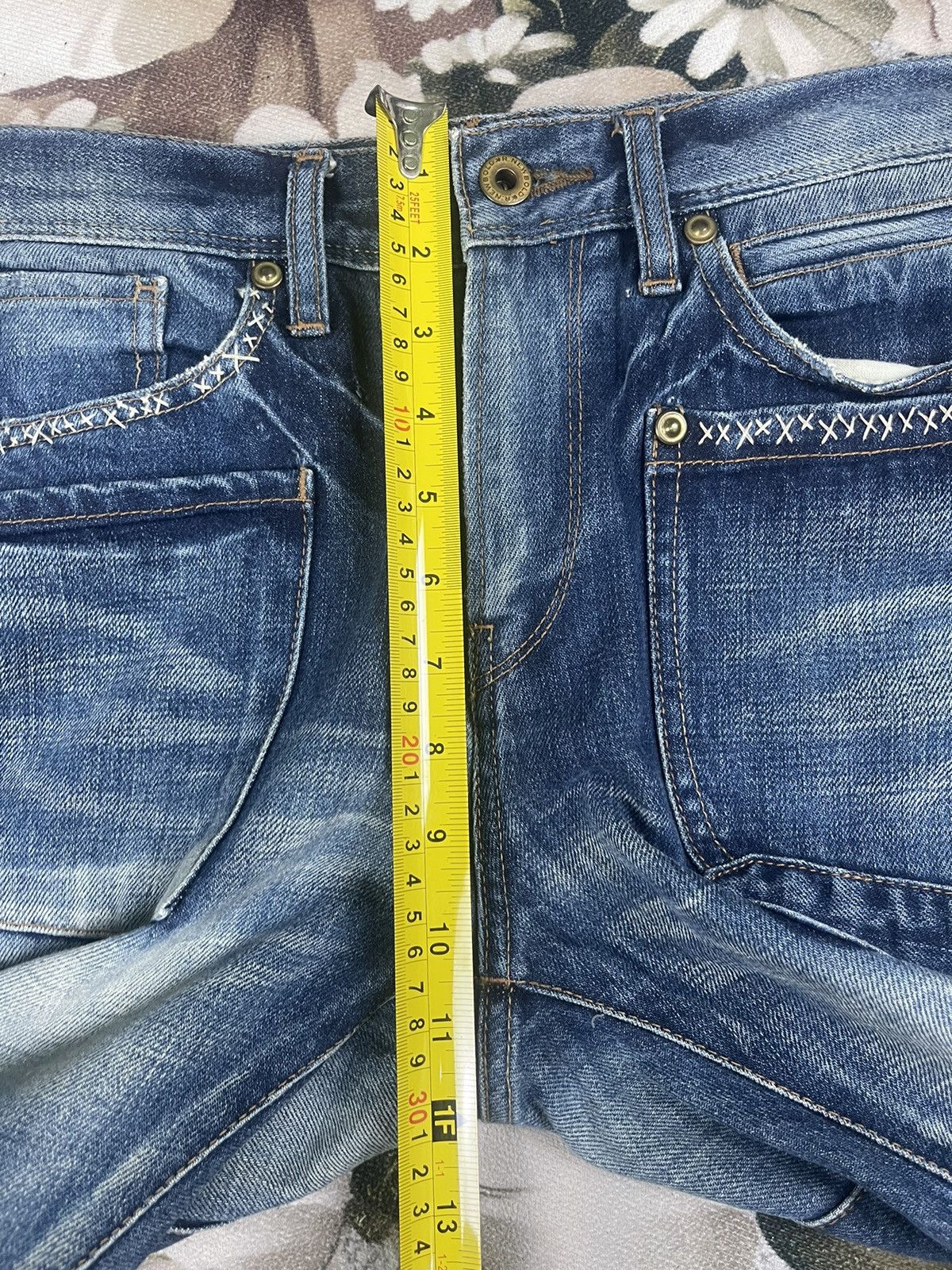 R.Newbold Vintage R.Newbold Jeans Patches Streetwear Size US 32 / EU 48 - 9 Thumbnail