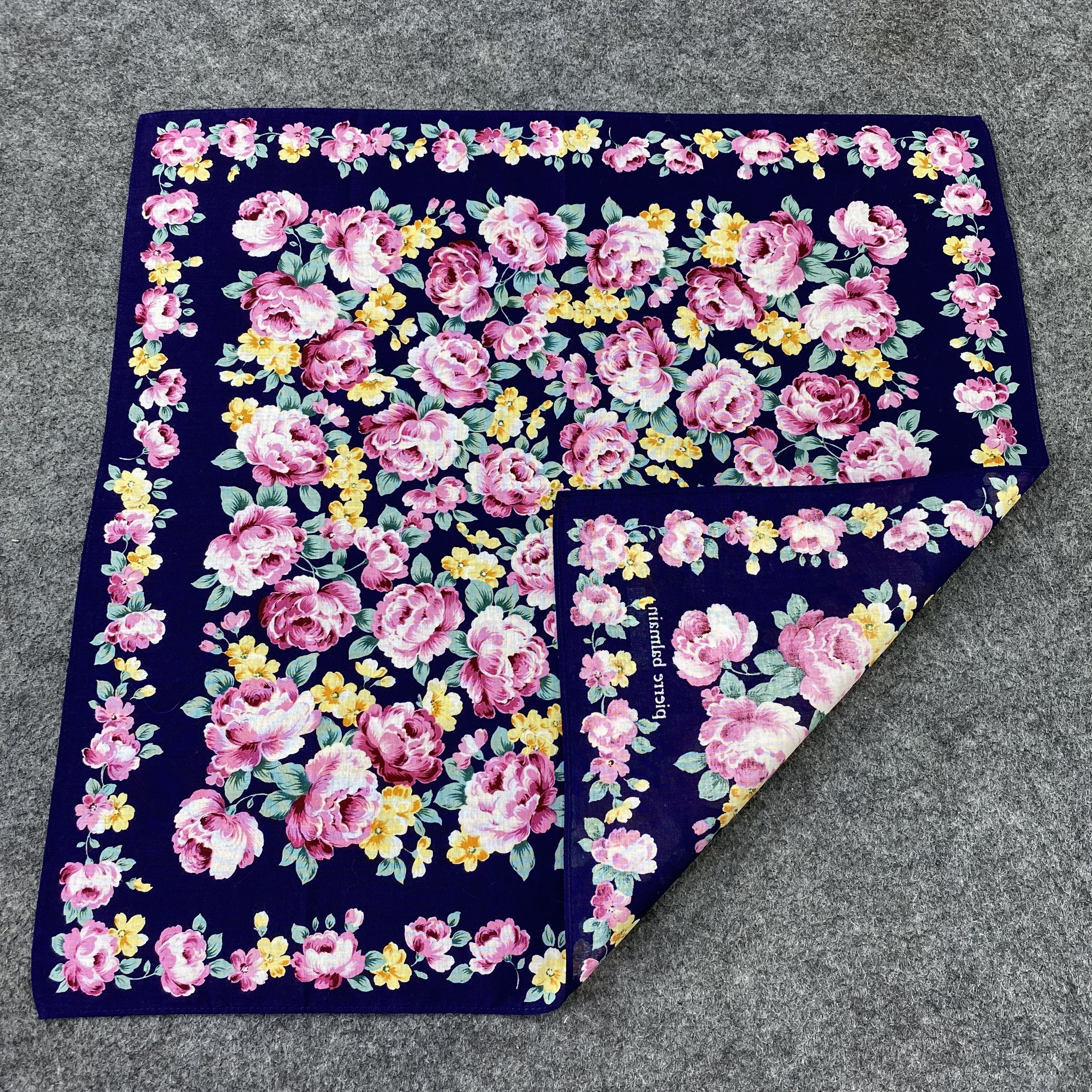 Pierre Balmain Pierre Balmain Handkerchief / Bandana / Neckerchief-B1381 Size ONE SIZE - 5 Thumbnail