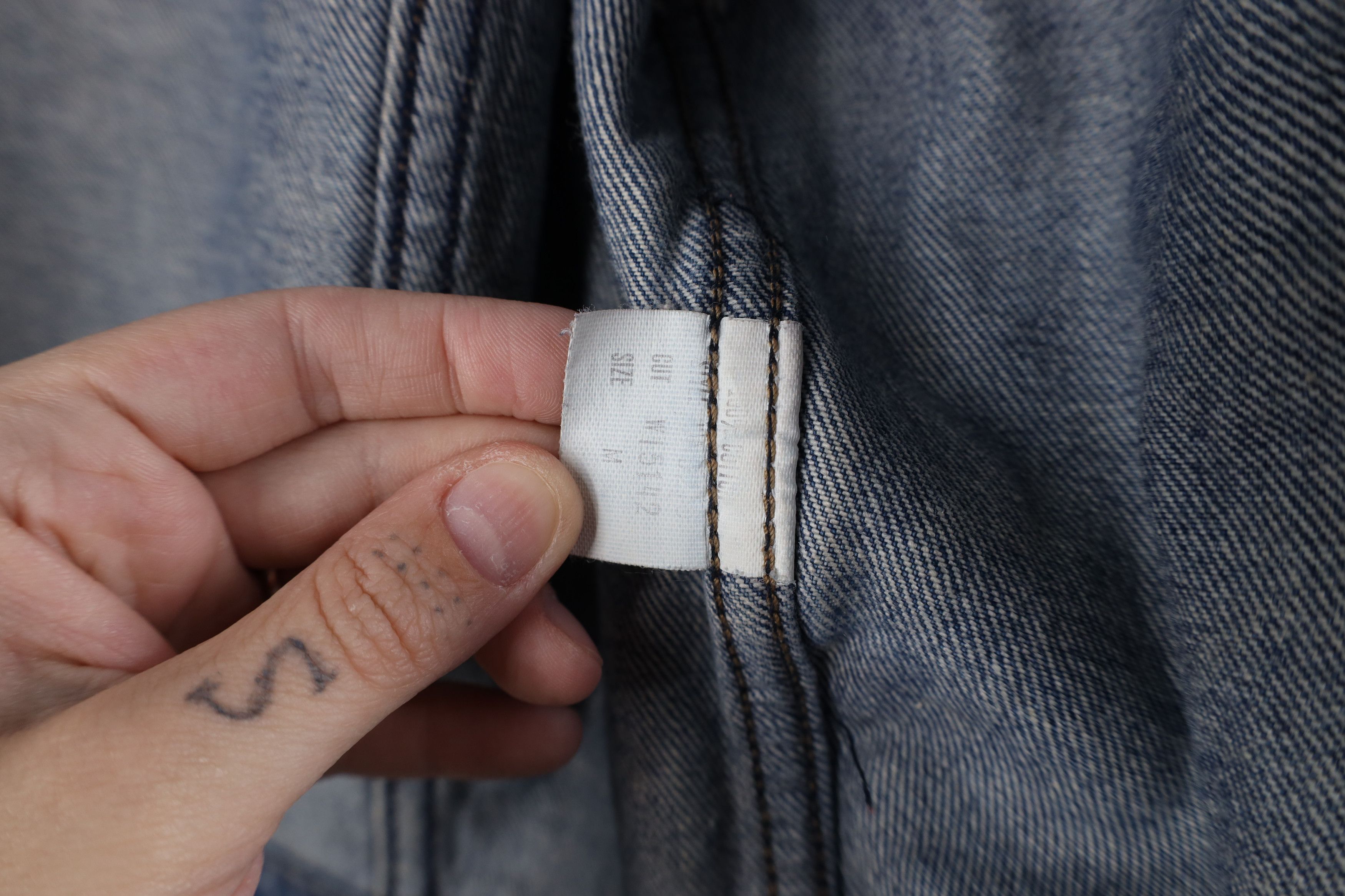 Calvin Klein Vintage 80s 90s Calvin Klein Denim Jean Trucker Jacket USA Size M / US 6-8 / IT 42-44 - 11 Thumbnail