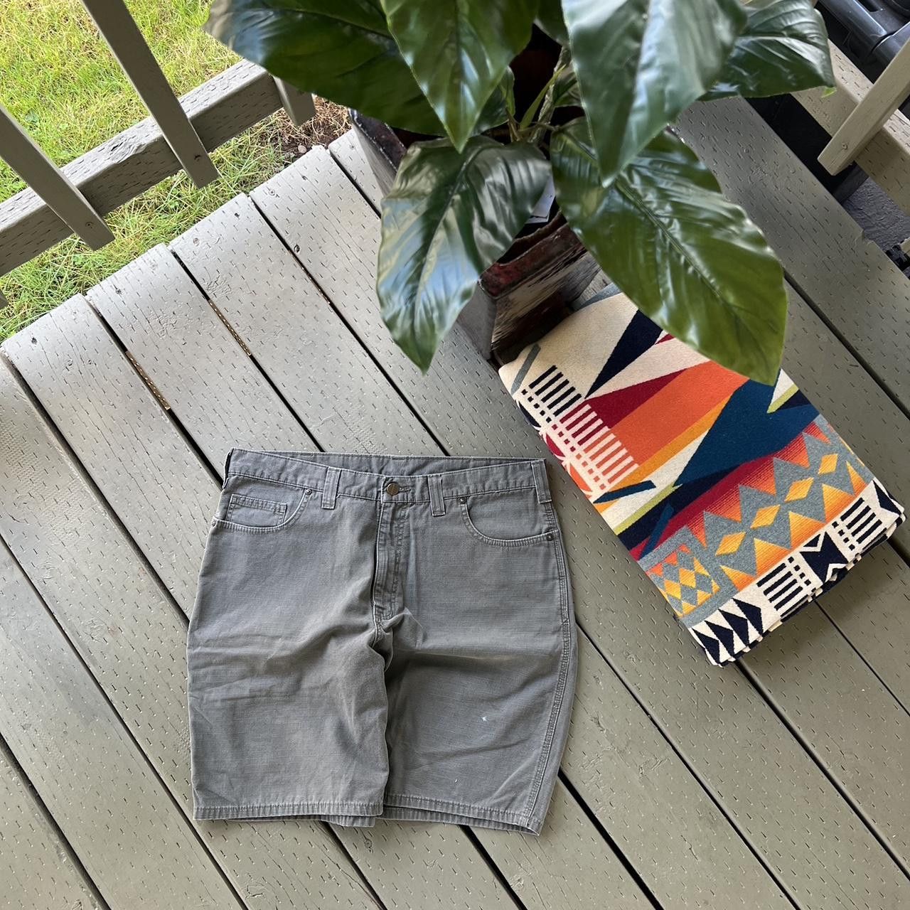 Carhartt Vintage Y2K Carhartt Shorts Size US 36 / EU 52 - 2 Thumbnail