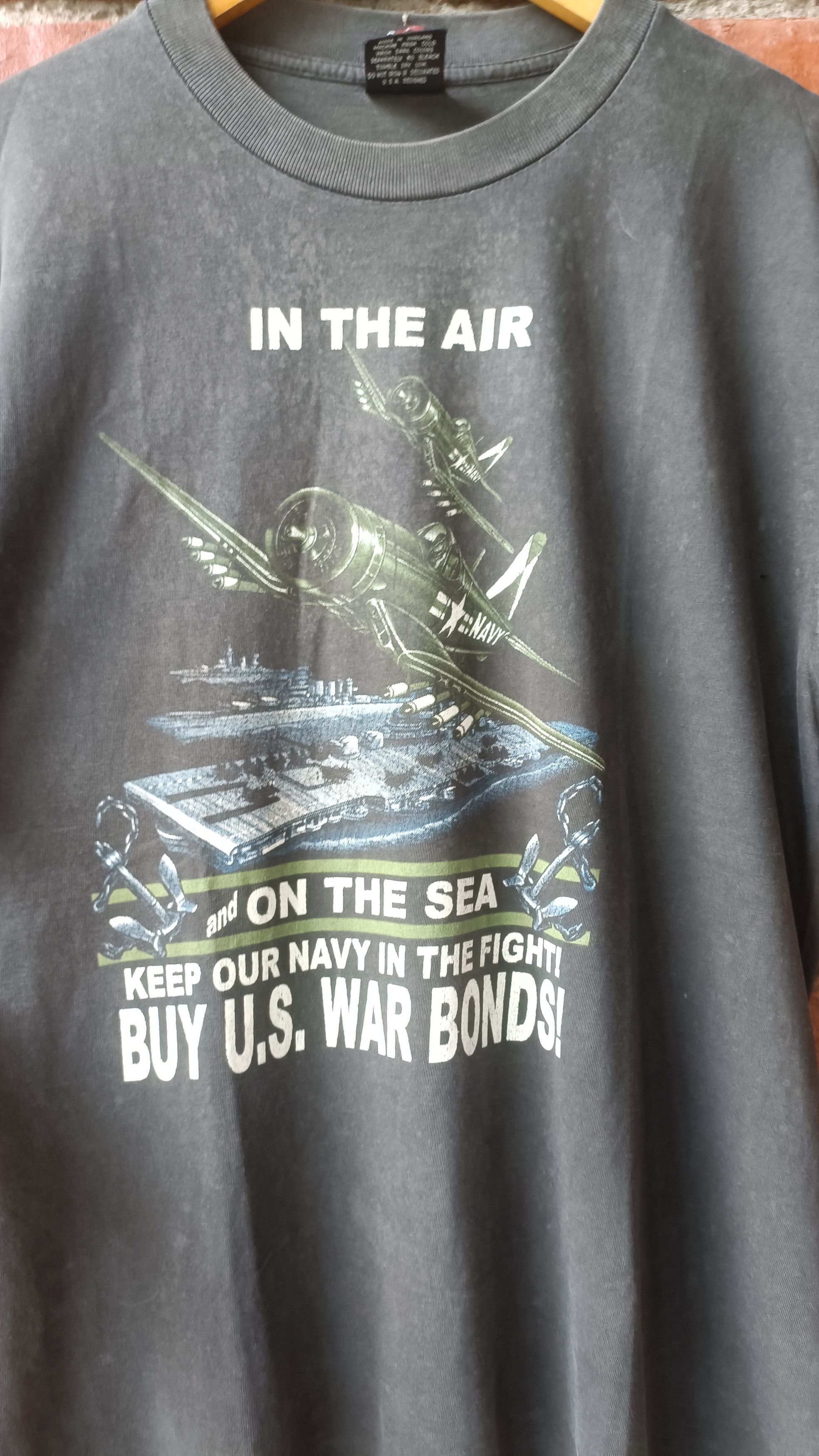 Vintage WAR BOND US NAVY by rock eagle Size US L / EU 52-54 / 3 - 5 Thumbnail