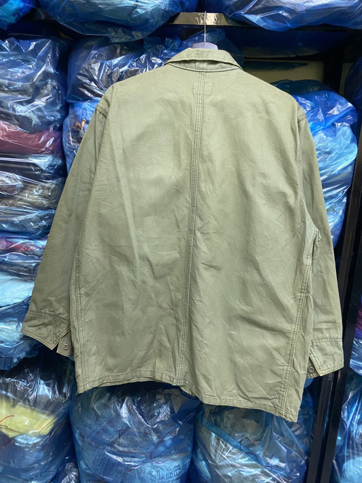Other VINTAGE NAVVY DAILY WORKWEAR CHORE JACKET Size US L / EU 52-54 / 3 - 8 Thumbnail