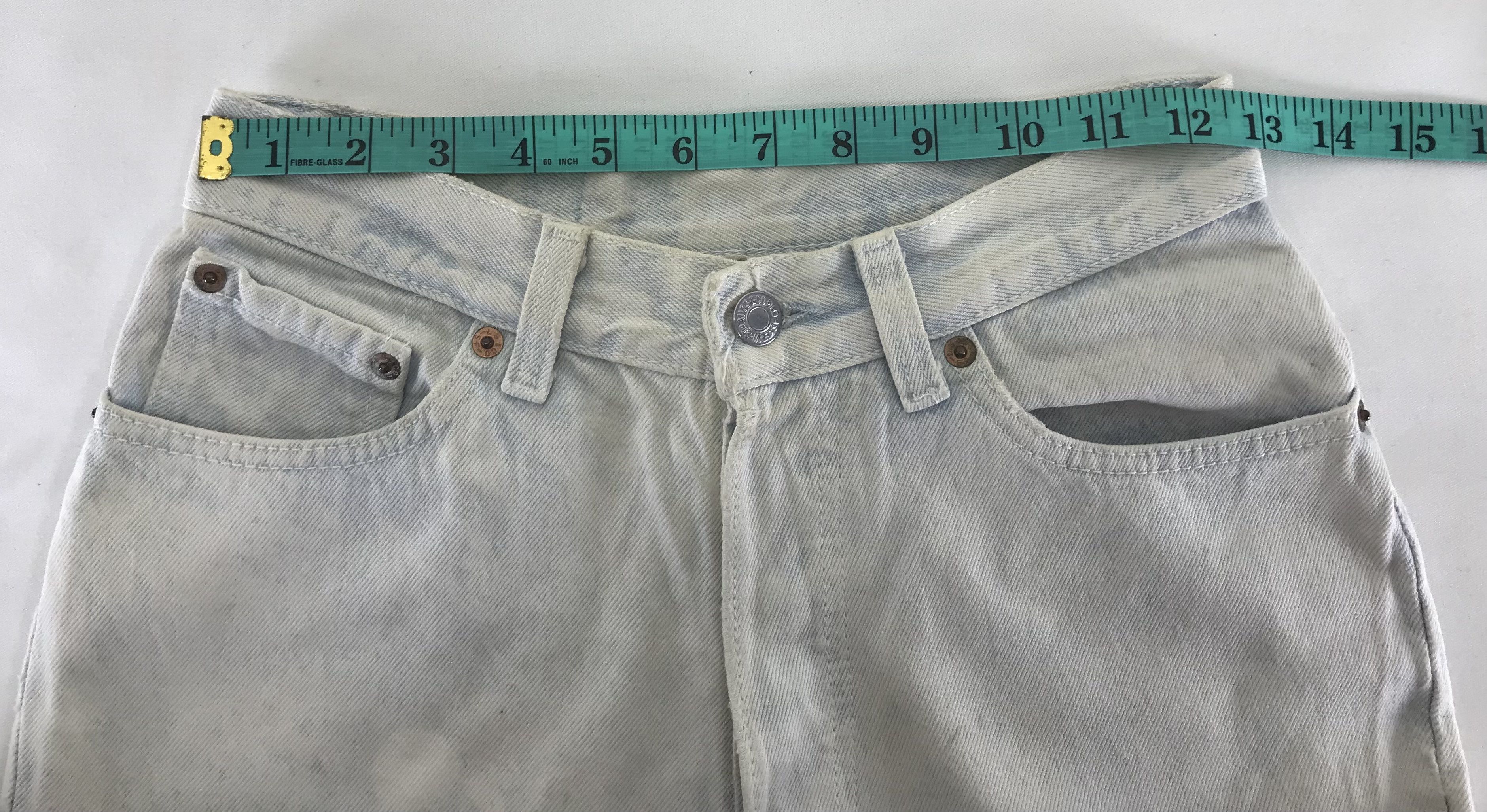 Levi's Vintage 90s Levi's 501 Light Washed Jeans Size 25" / US 0 / IT 36 - 15 Thumbnail