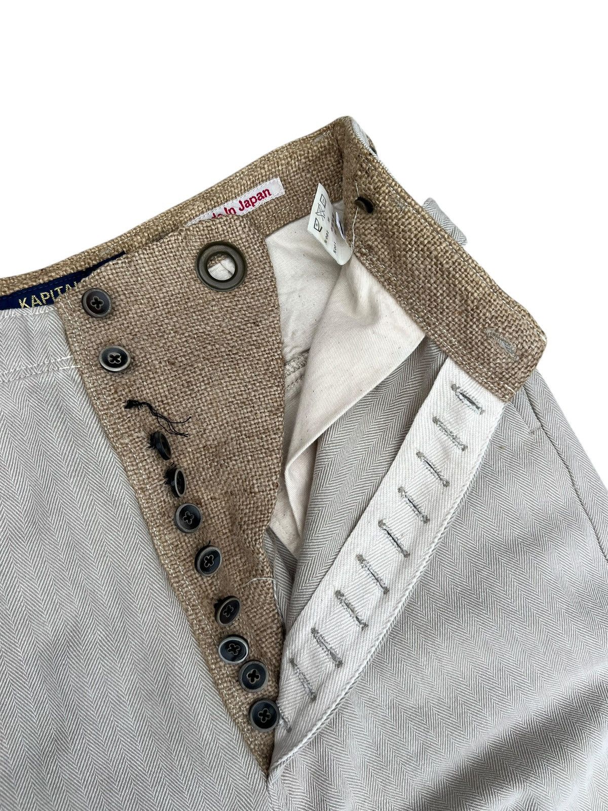 Kapital Hybrid Kapital Multiple Button HBT Stripes Trouser Pant Size US 29 - 8 Thumbnail