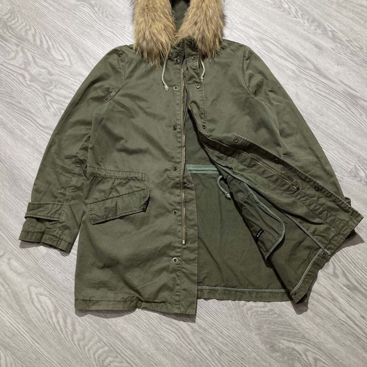 Japanese Brand 2000s Archives Parka Fur Jacket Military Green Army Size US M / EU 48-50 / 2 - 10 Thumbnail
