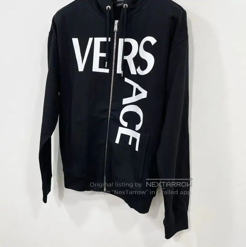 Versace Versace Black Cotton Long Sleeve Jacket . Size US XL / EU 56 / 4 - 3 Thumbnail