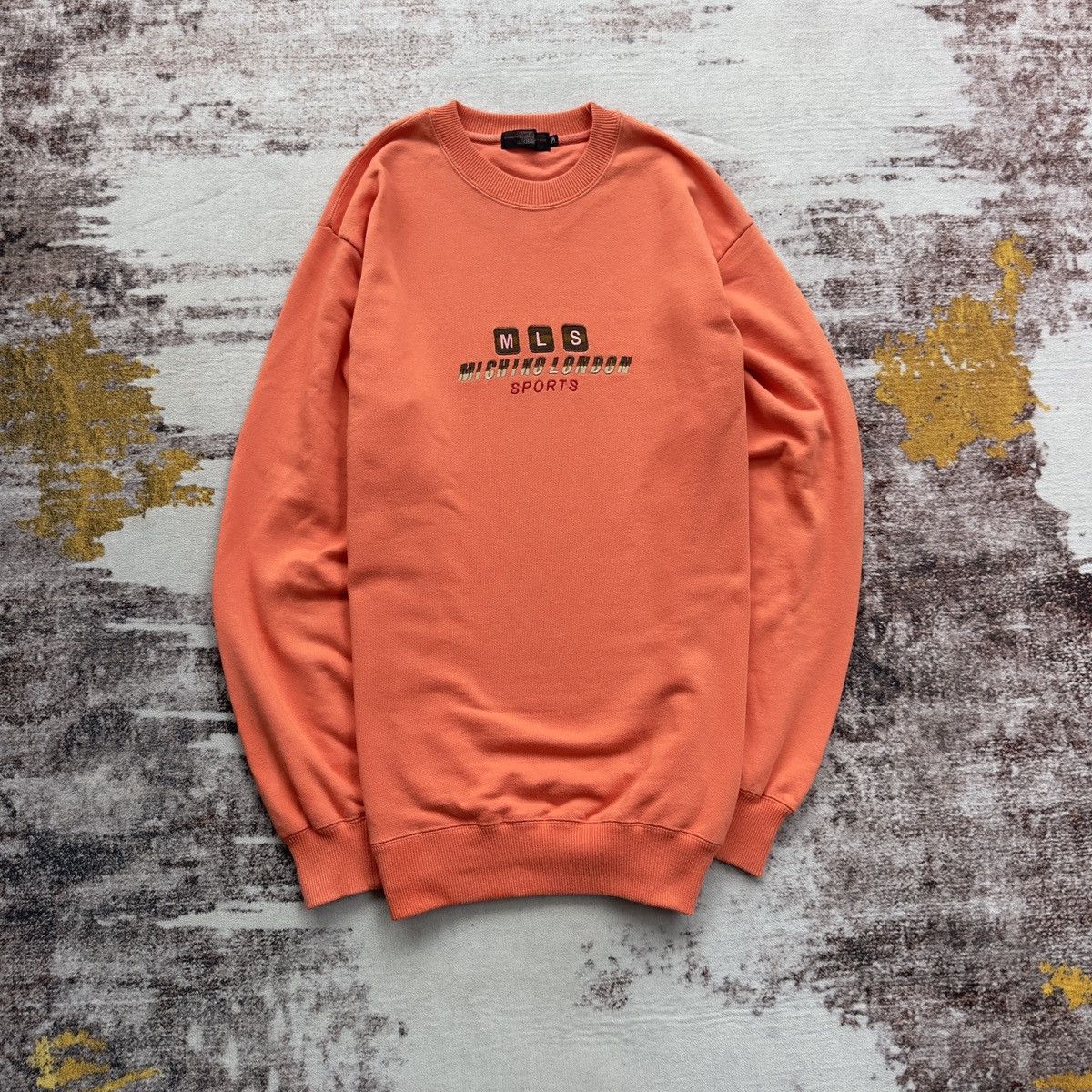 VINTAGE MICHIKO LONDON EMBROIDED LOGO SWEATSHIRT